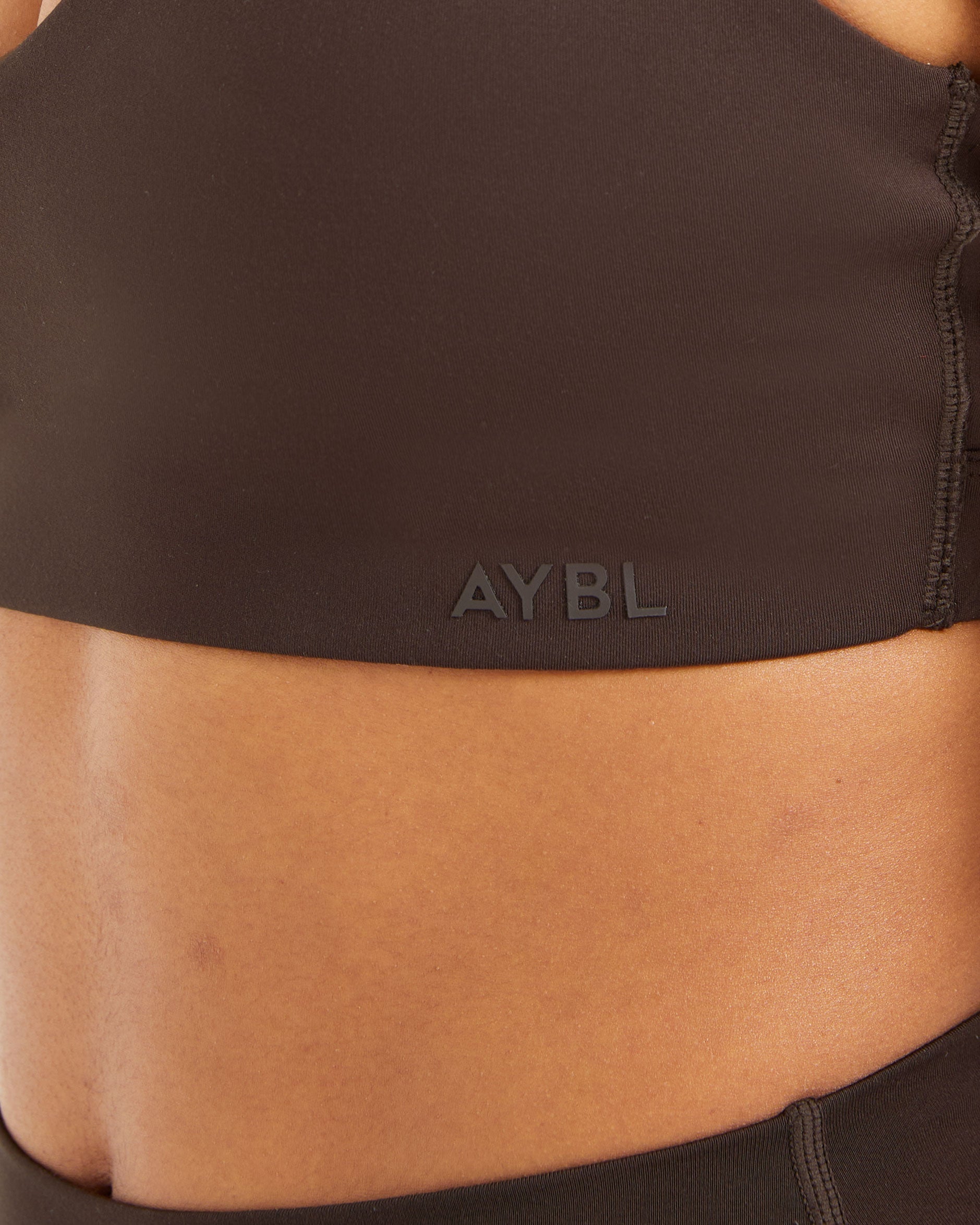 Staple Sports Bra - Coffee Brun
