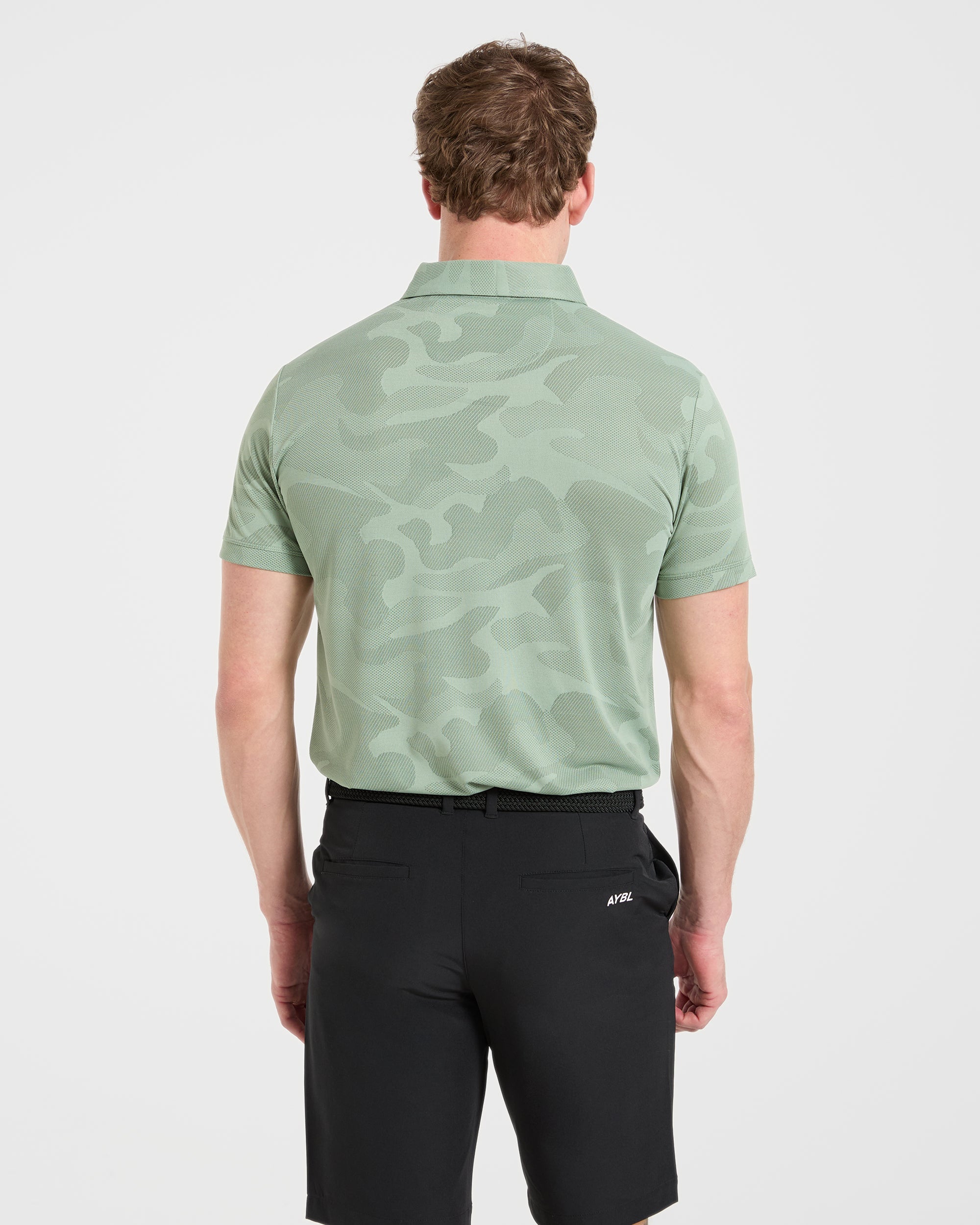 Camo Polo - Muted Green