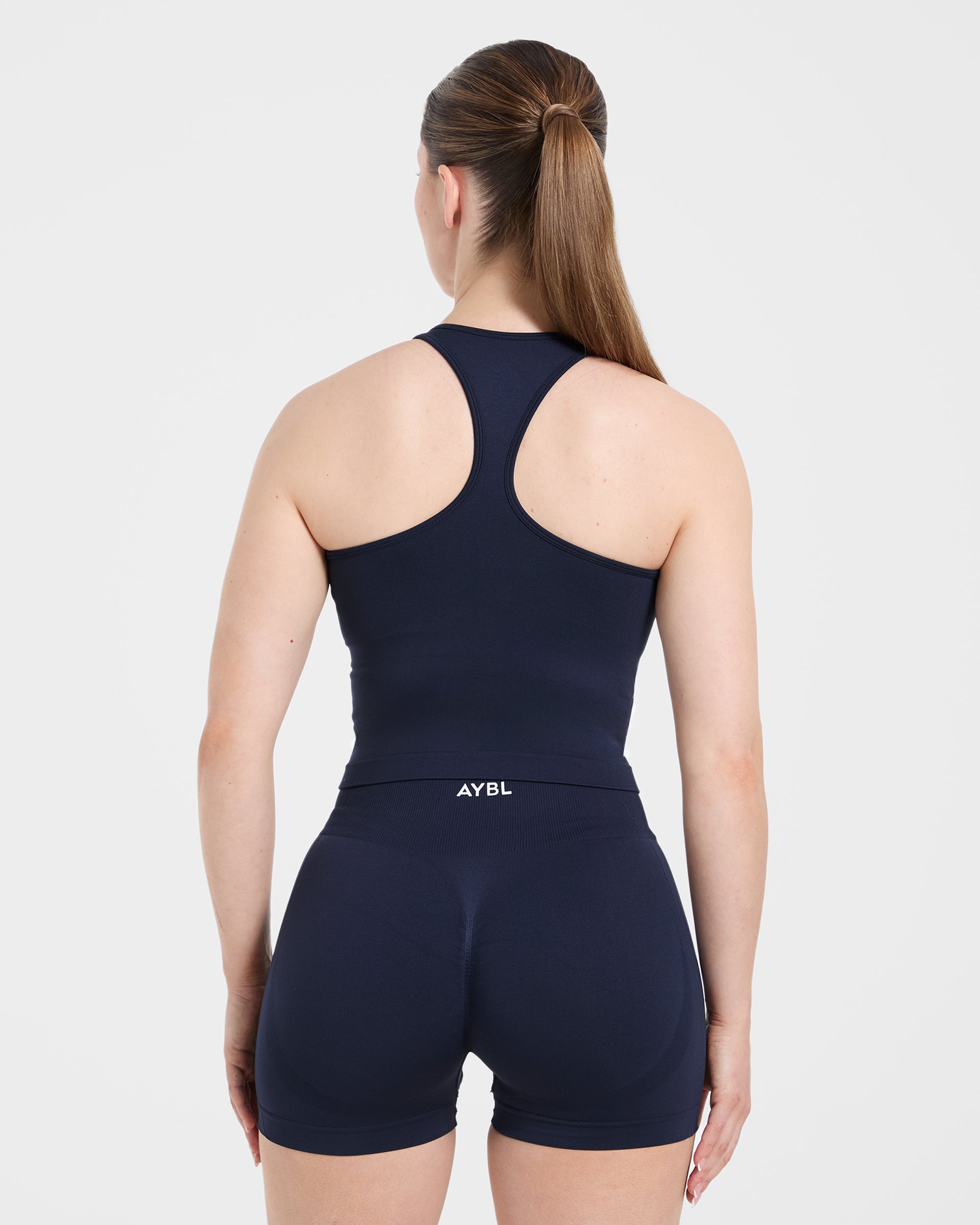 Empower Seamless Tank Top - Navy