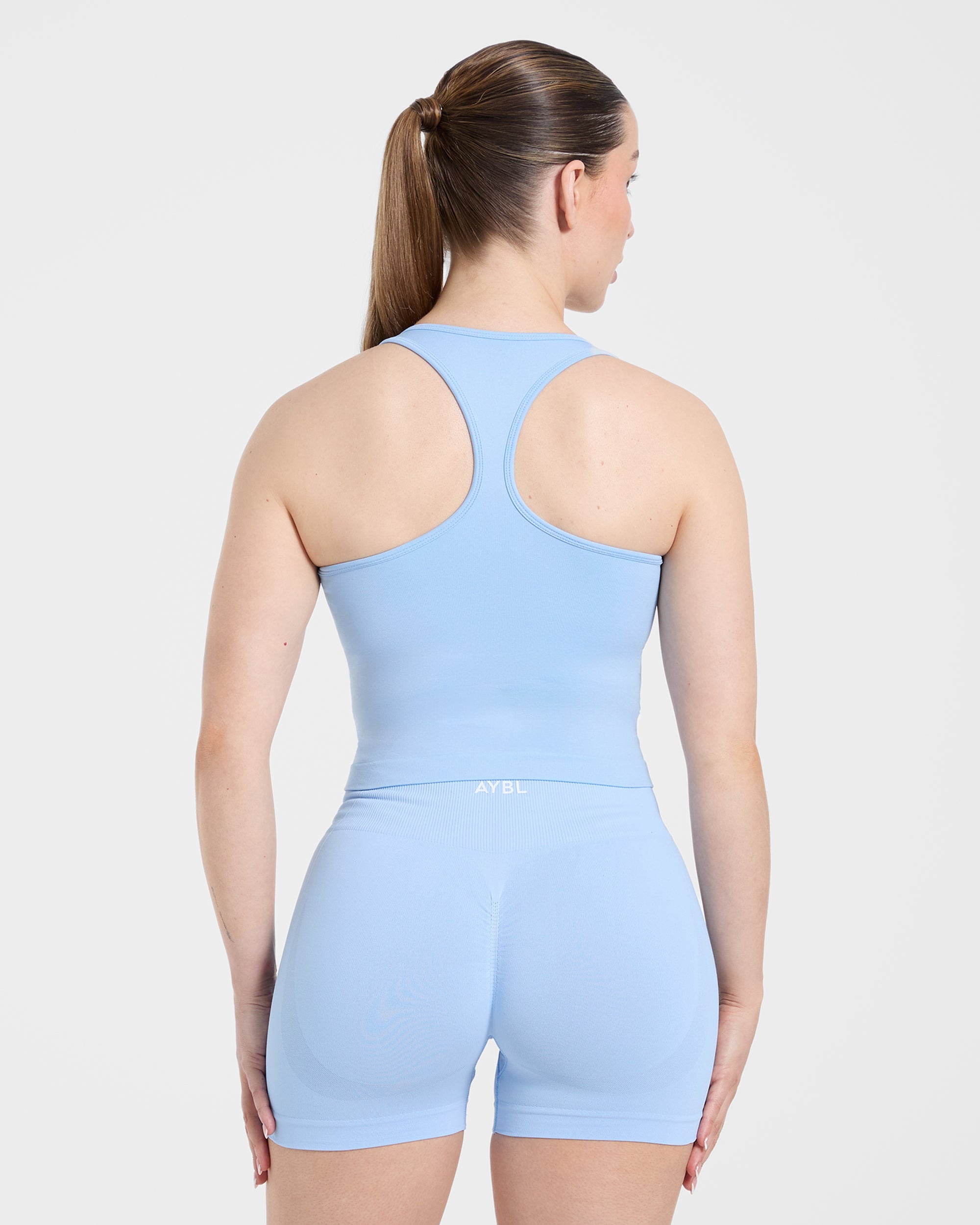 Empower Seamless Tank Top - Sky Bleu