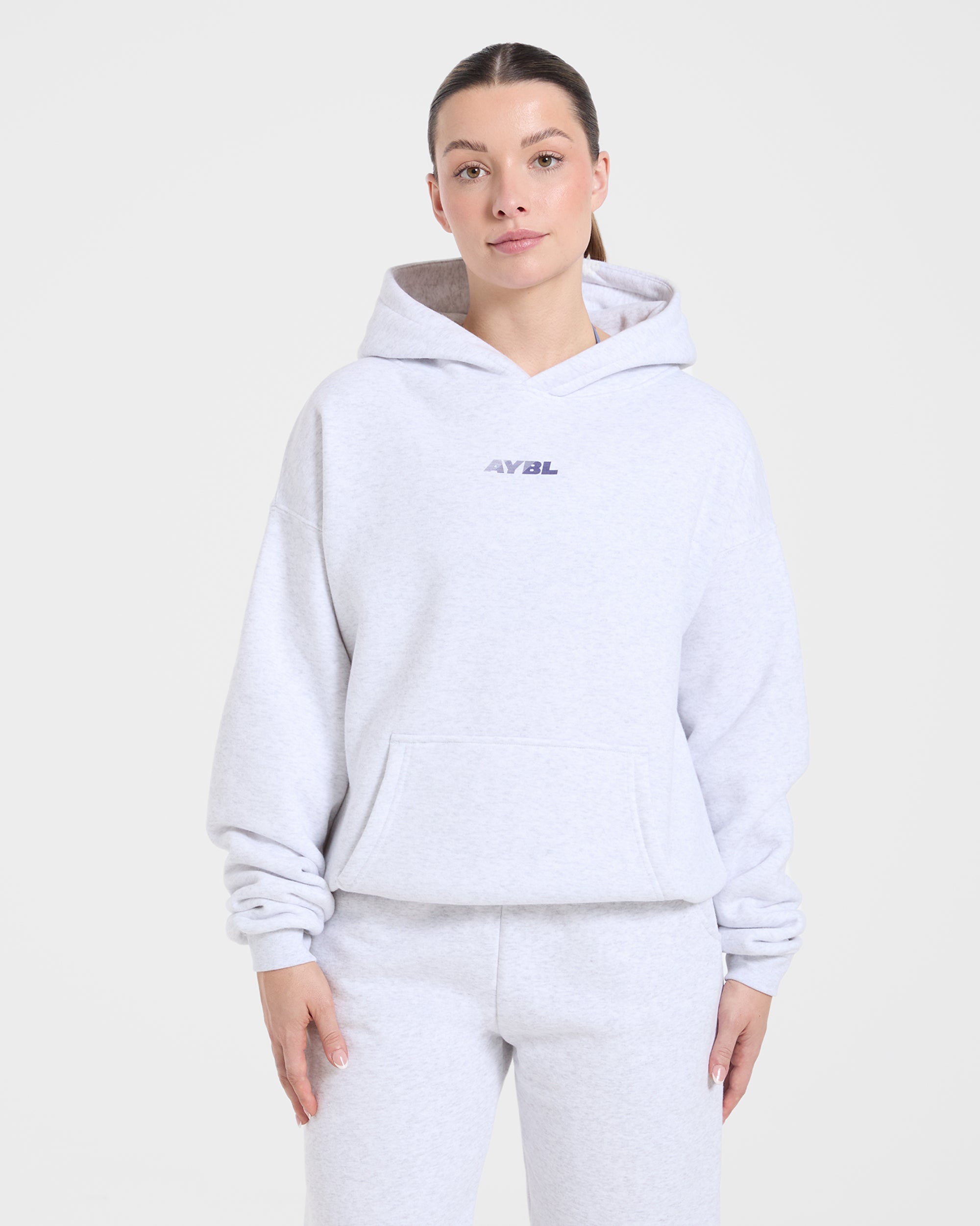 Athletics Dept Oversized Hoodie - Gris Marl