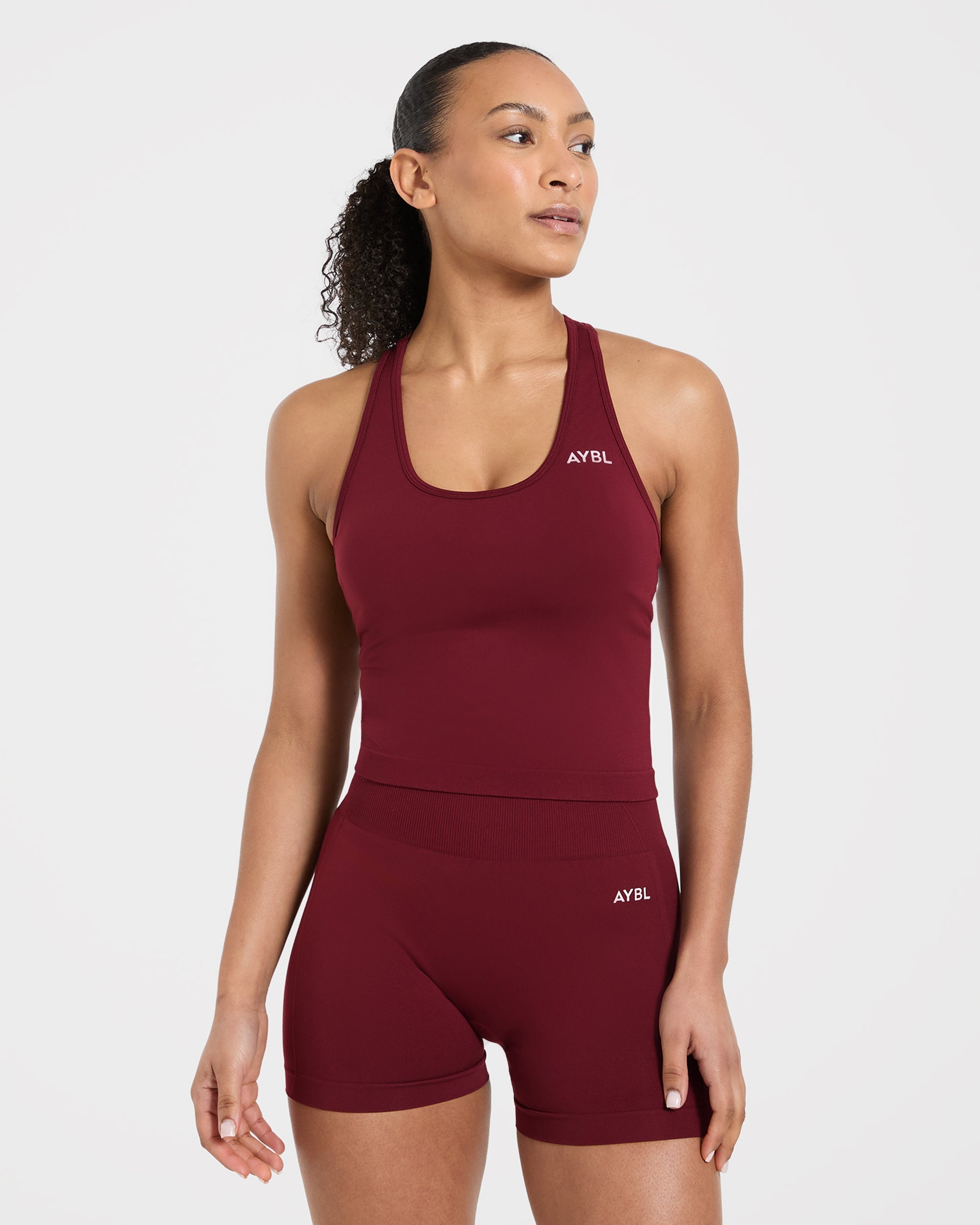 Empower Seamless Tank Top - Rouge Wine