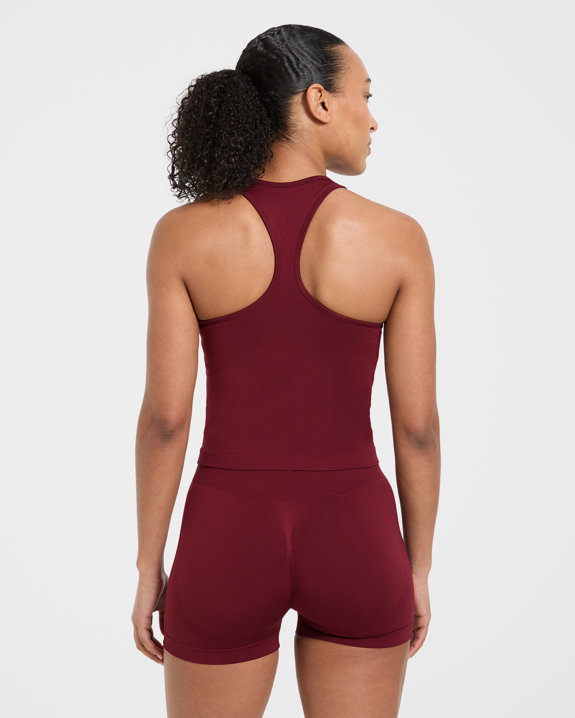 Empower Seamless Tank Top - Rouge Wine