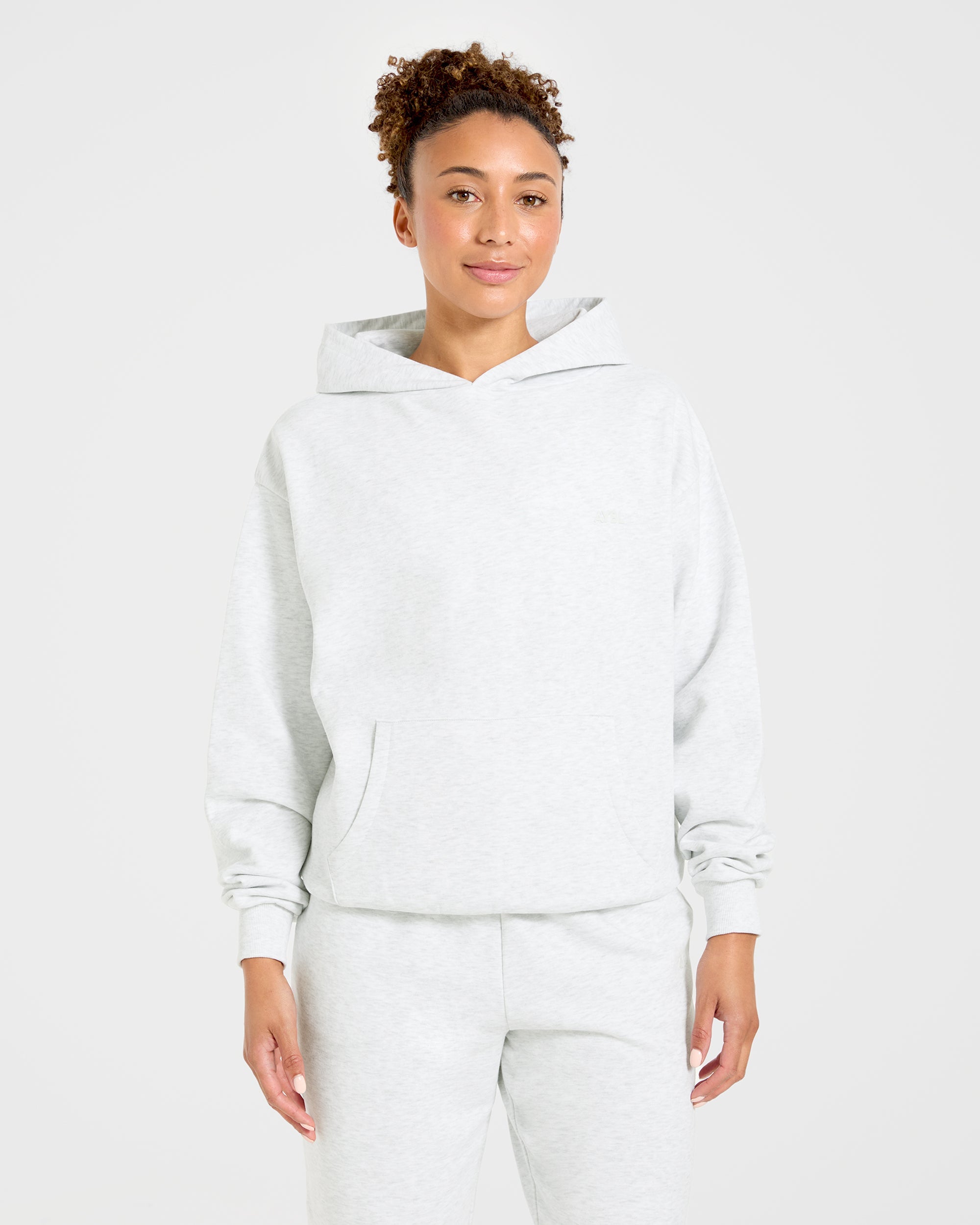 Lifestyle Oversized Hoodie - Heather Gris