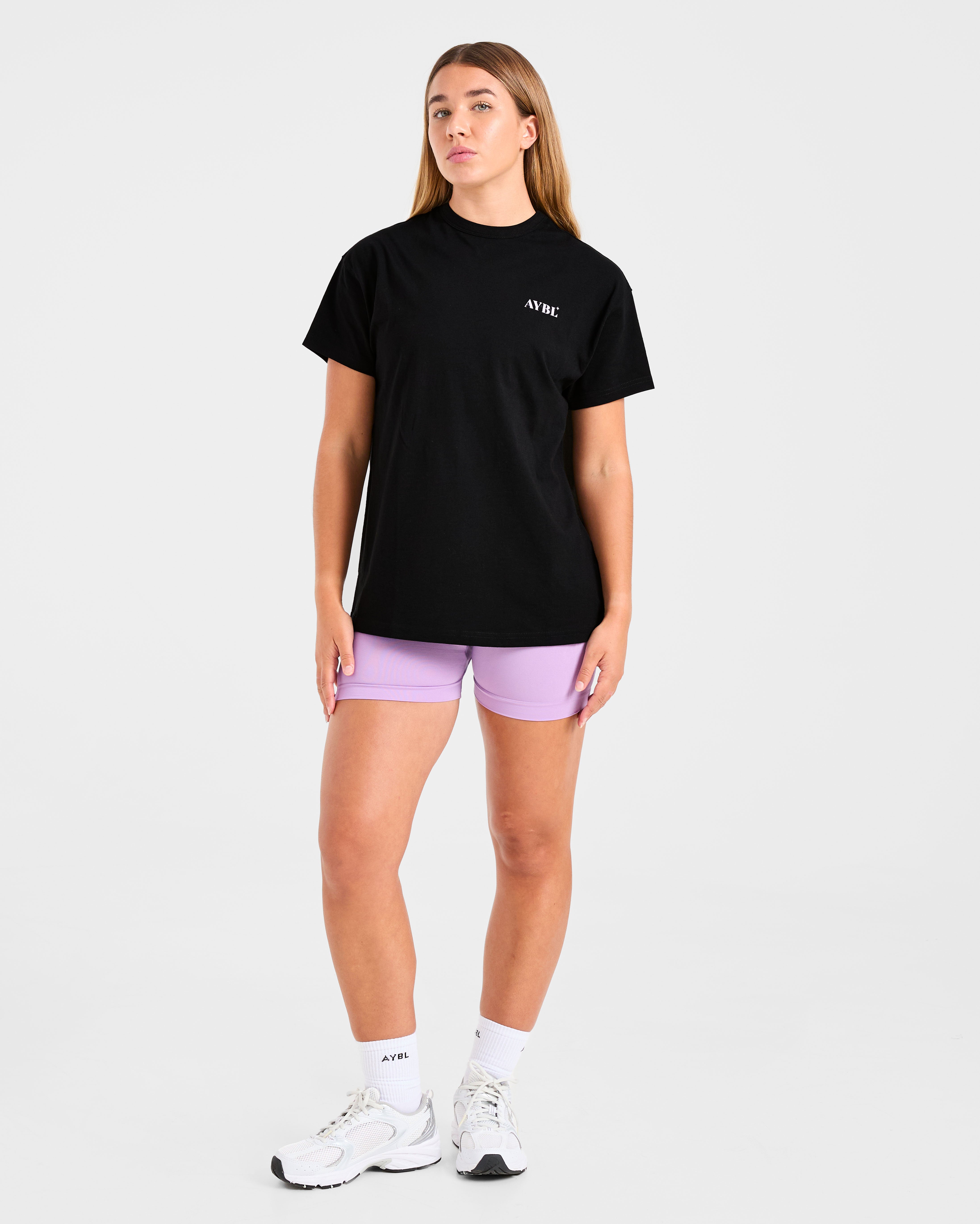 Dedicate To The Journey Oversized T Shirt - Noir