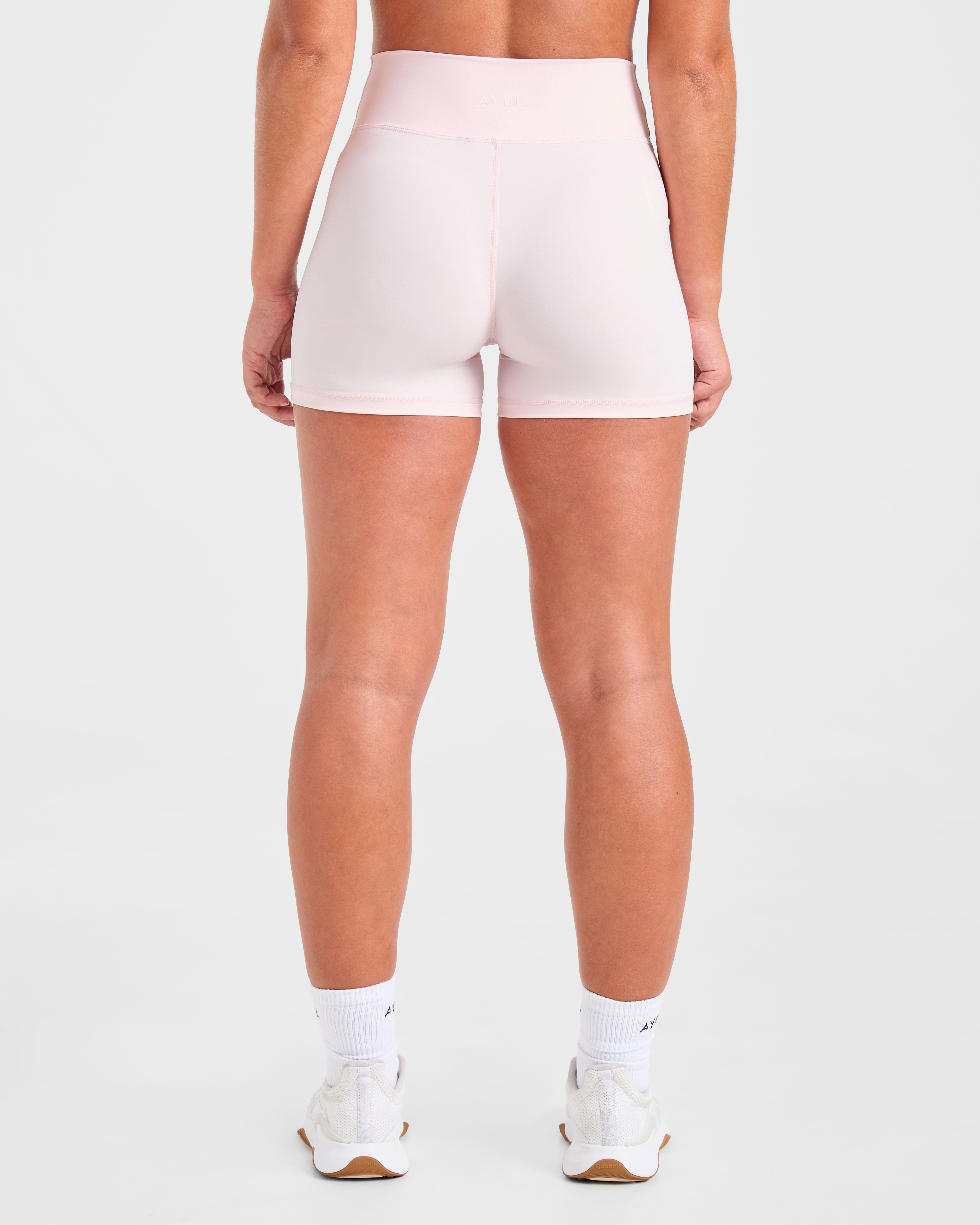 Sculpt Wrap Shorts - Iced Rose