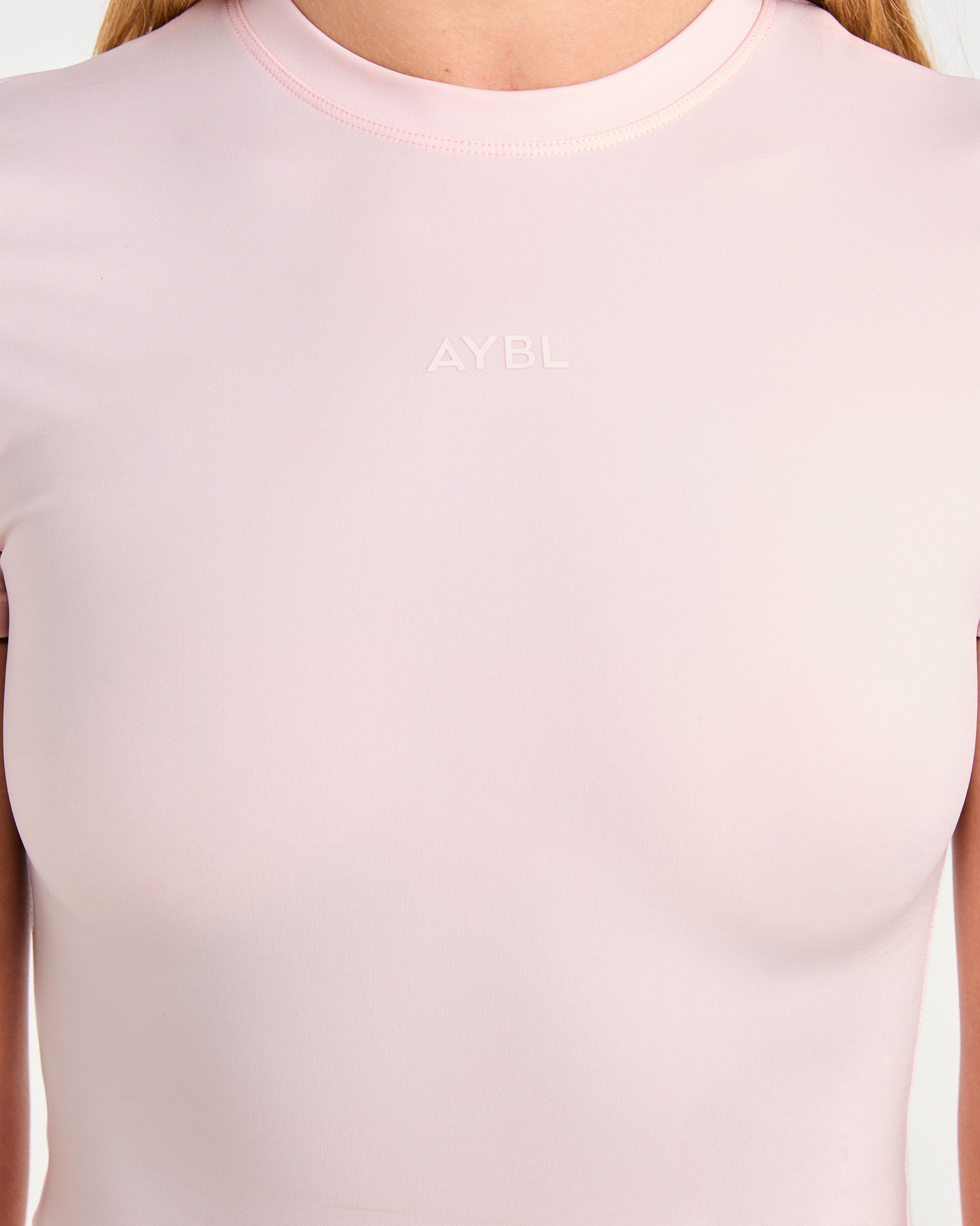 Sculpt T Shirt - Pastel Rose