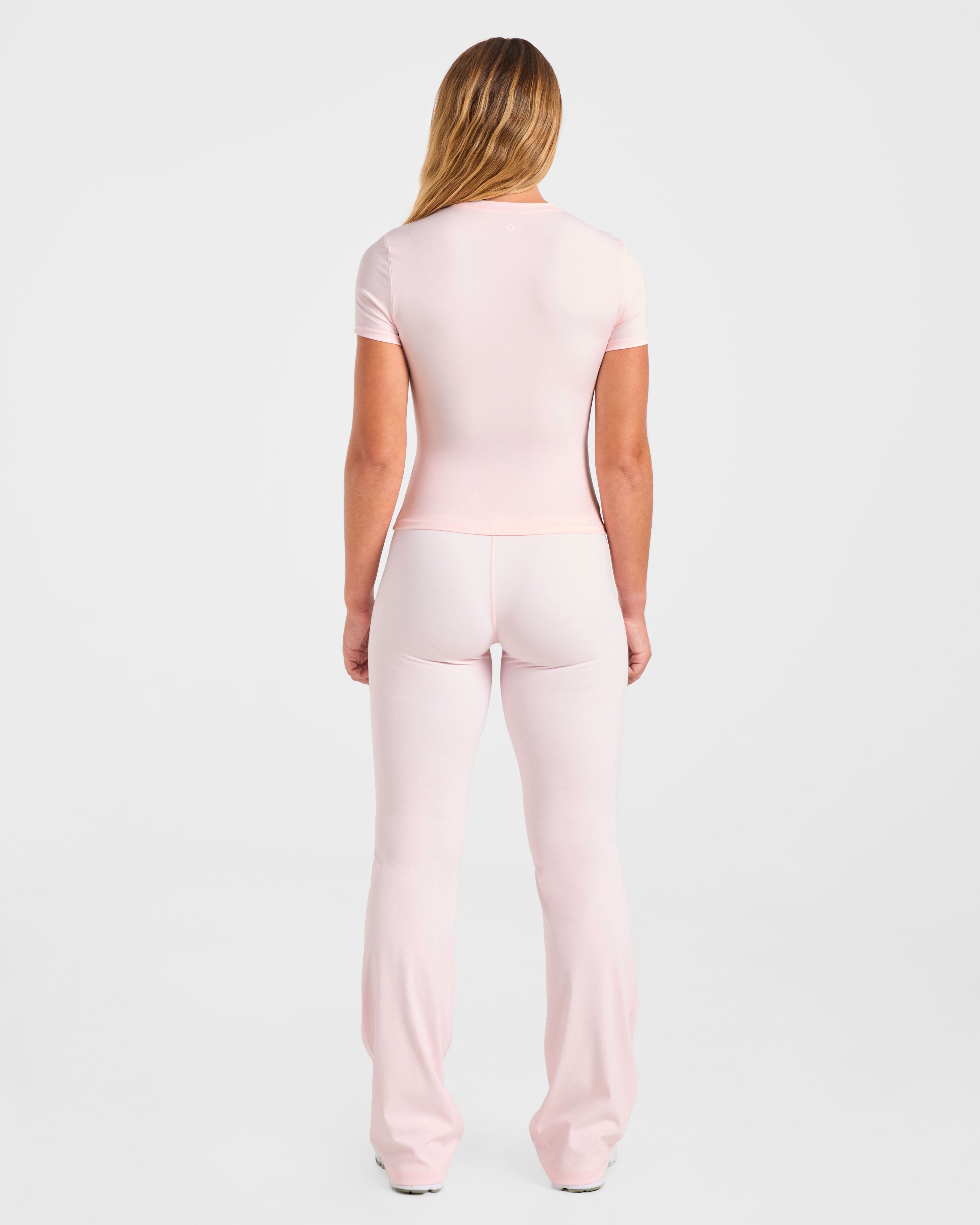 Sculpt T Shirt - Pastel Rose