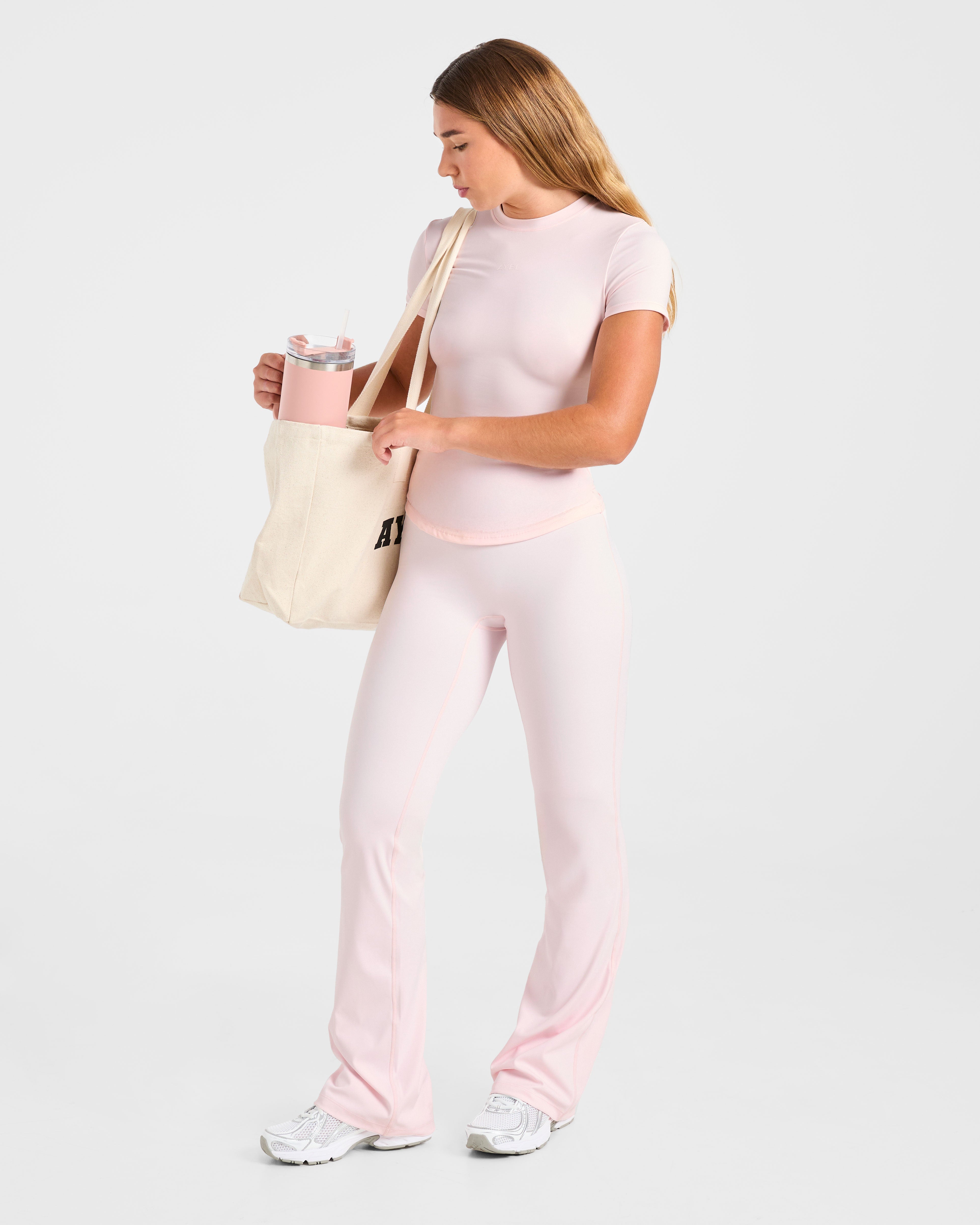 Sculpt T Shirt - Pastel Rose