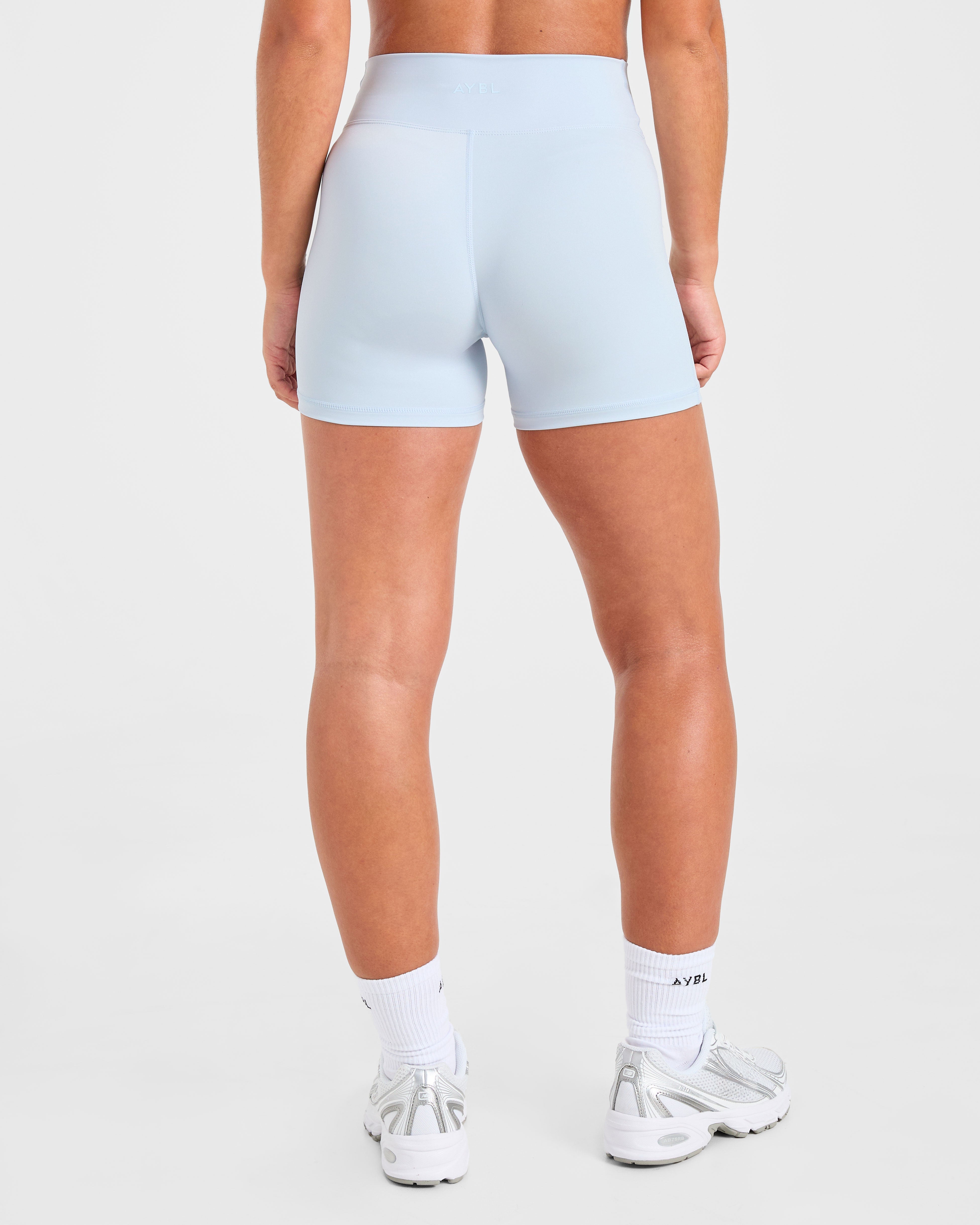 Sculpt Wrap Shorts - Iced Bleu