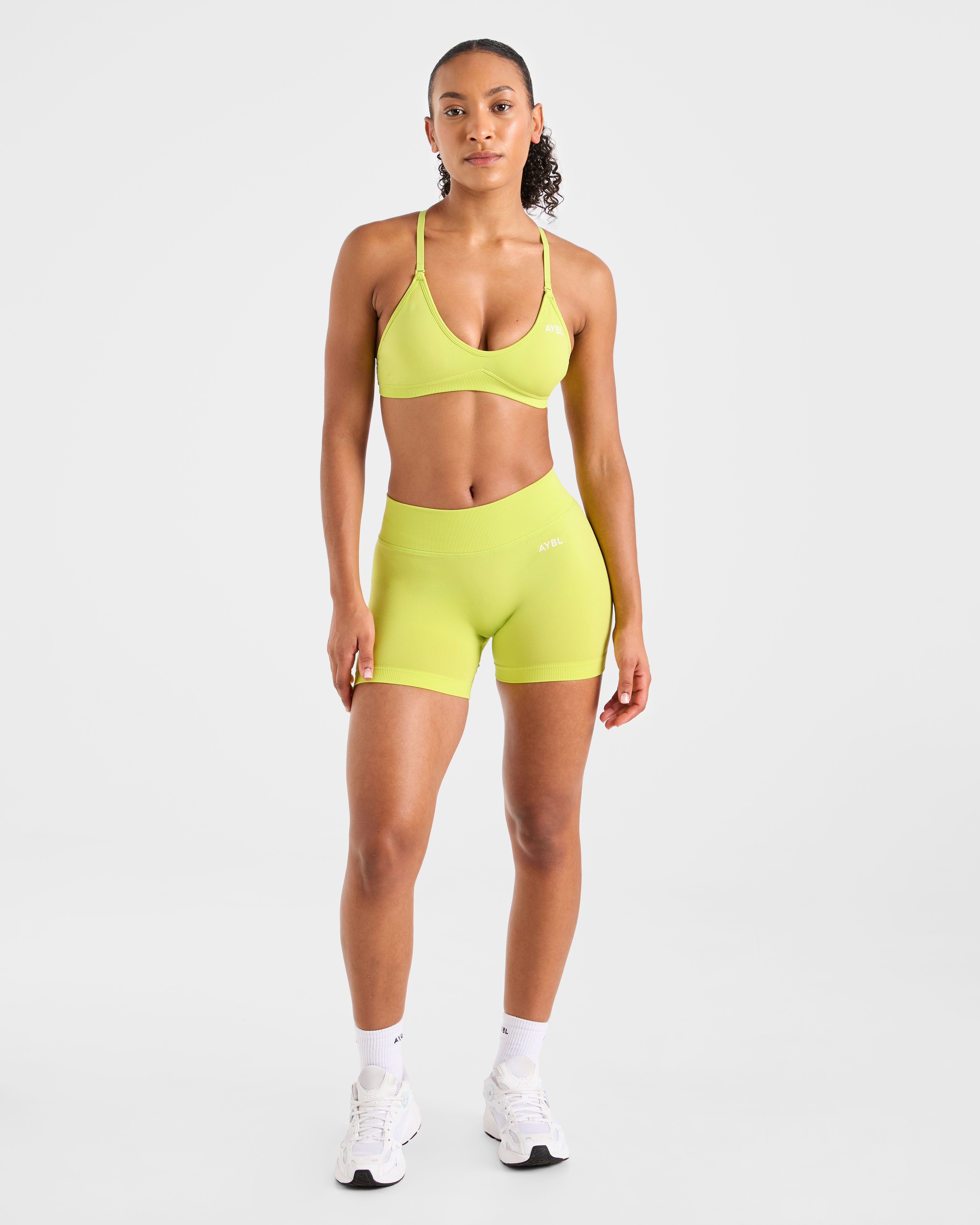 Adapt Seamless Shorts - Lime Vert