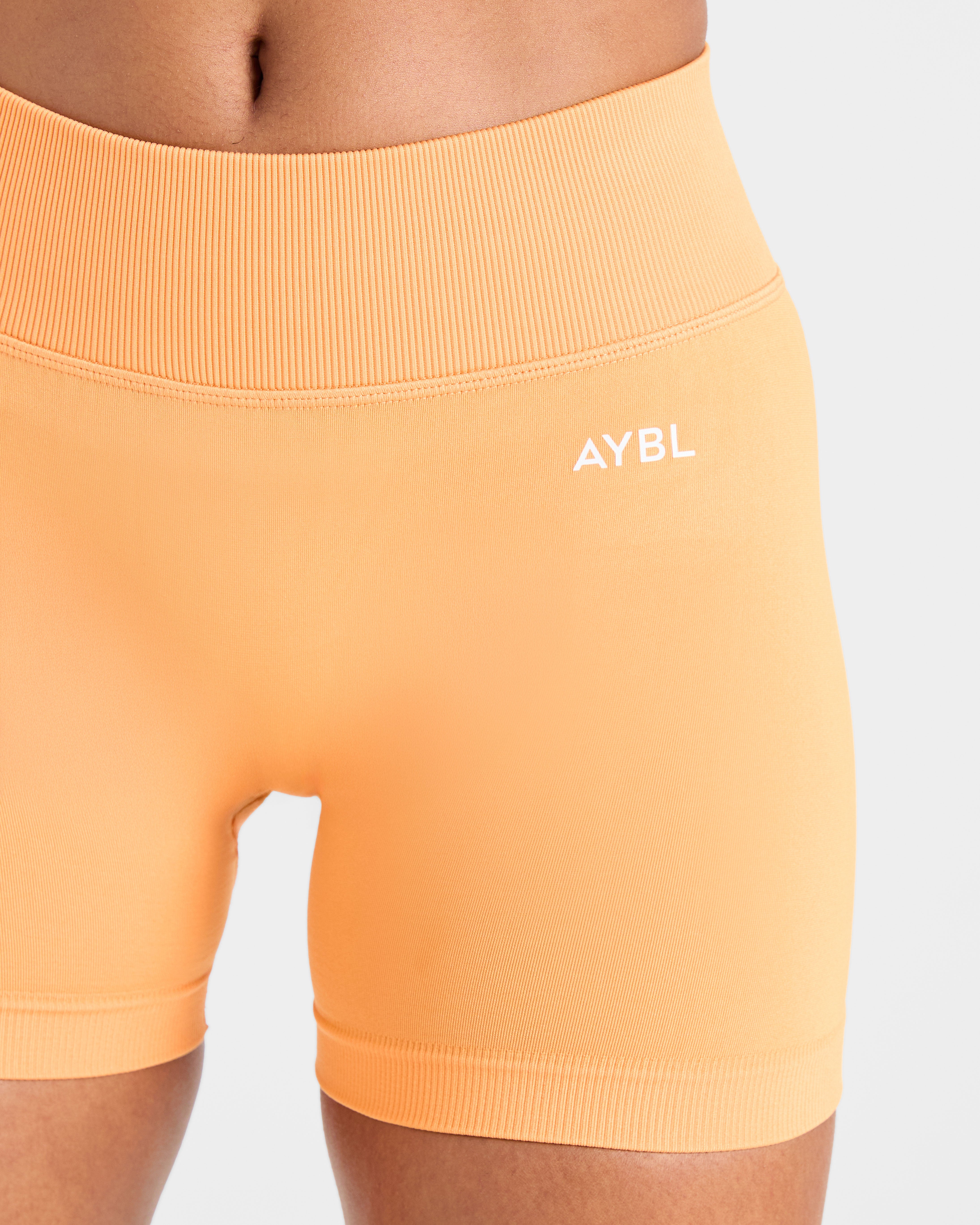 Adapt Seamless Shorts - Bright Orange