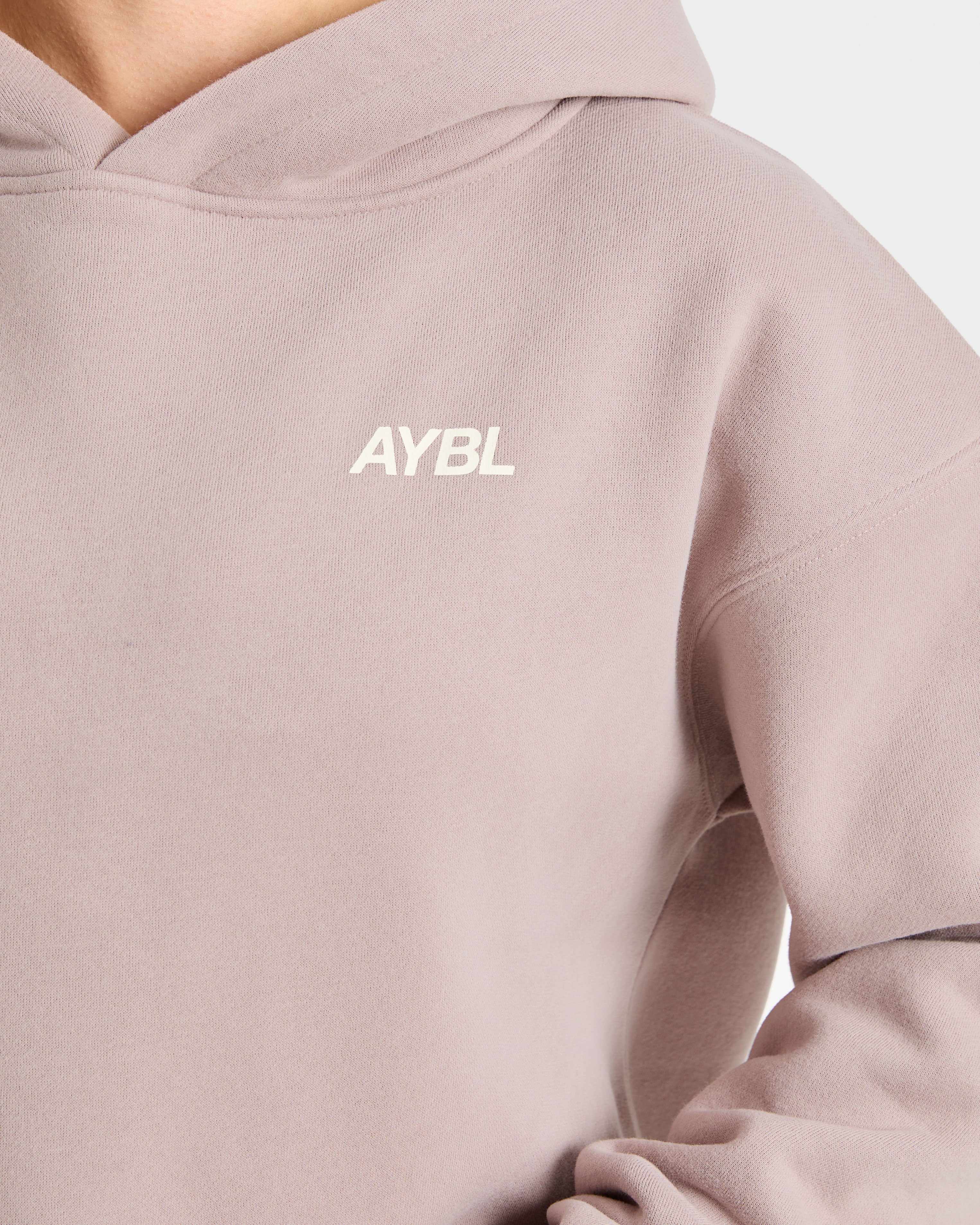 AYBL Sports Club Oversized Hoodie - Mink Rose