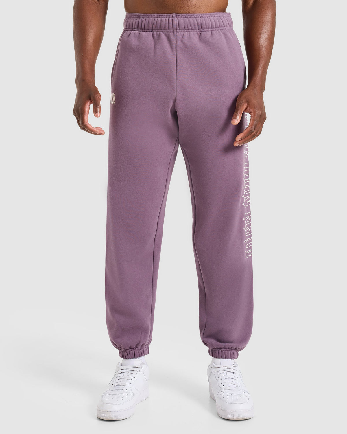 AYBL Iron Club Oversized Joggers - Midnight Violet