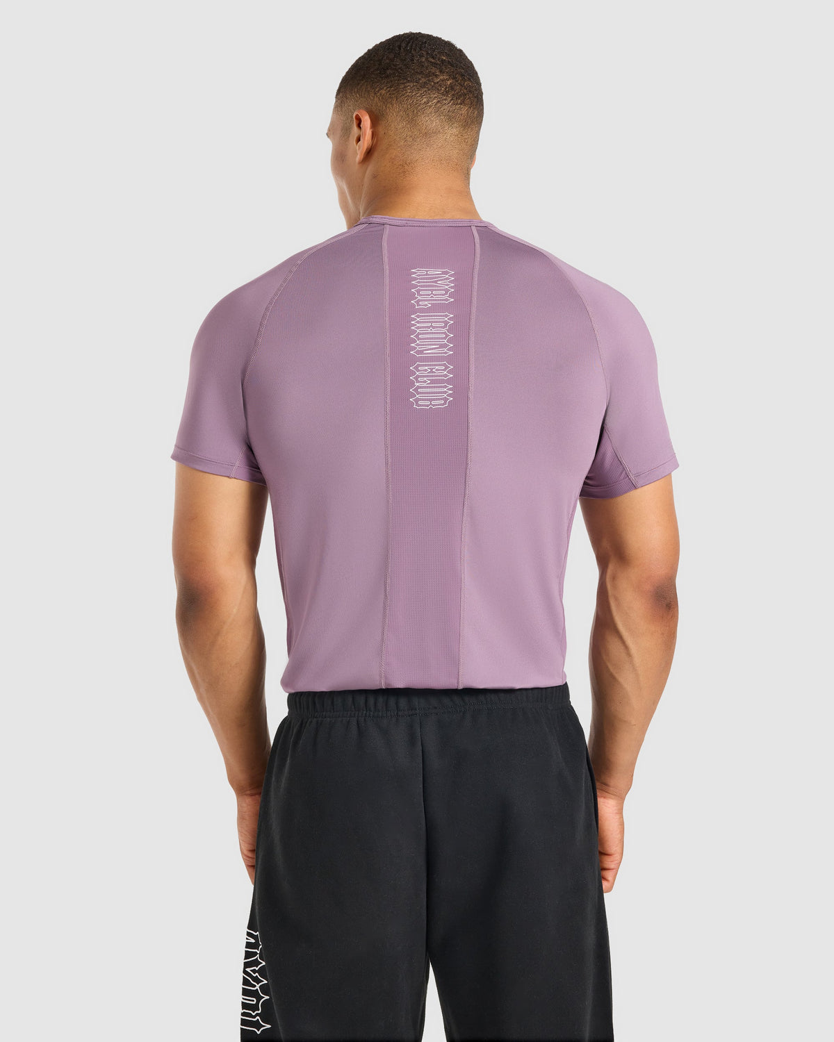 AYBL Iron Club Compression Relaxed T Shirt - Midnight Violet