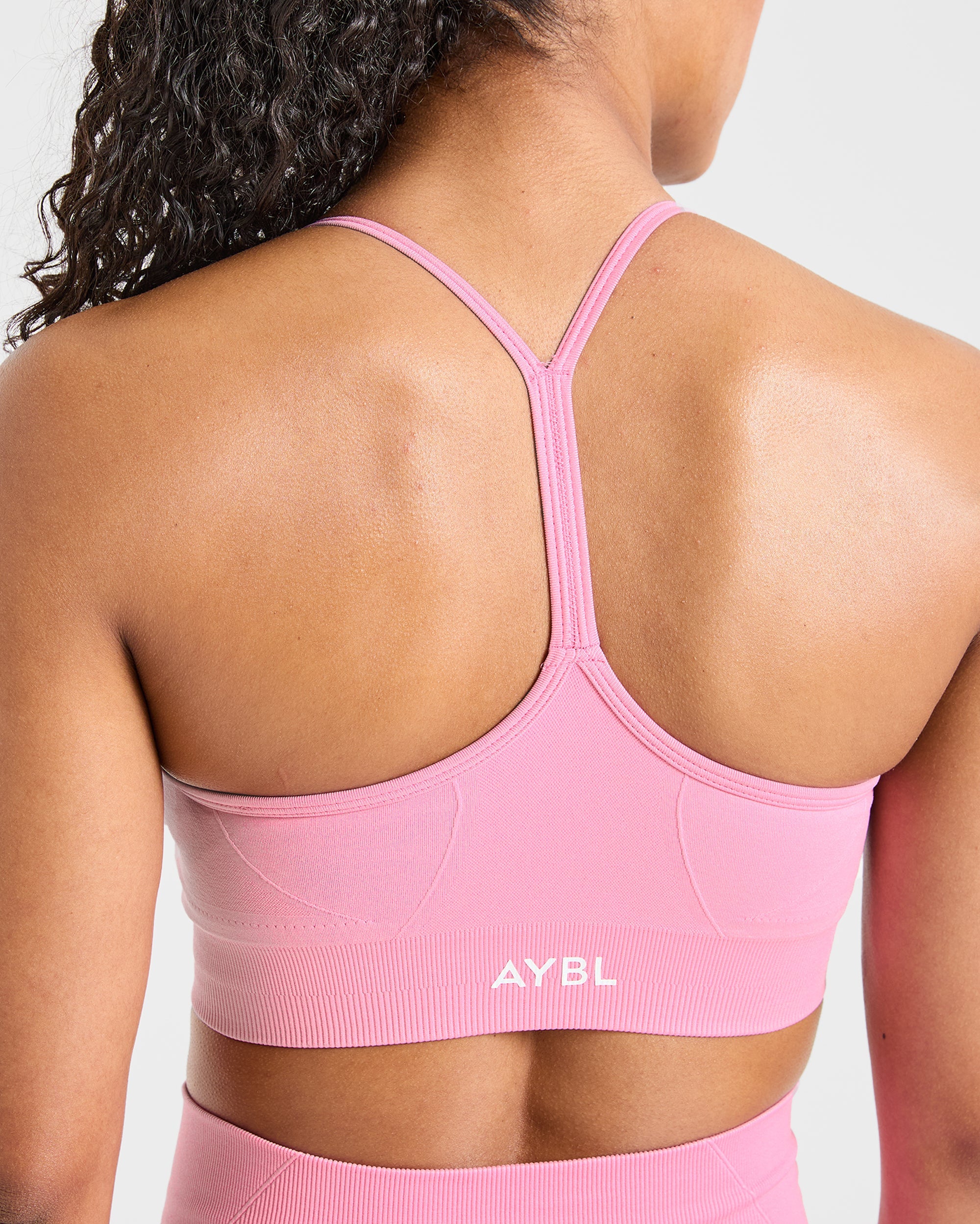 Empower Seamless Sports Bra - Baby Rose