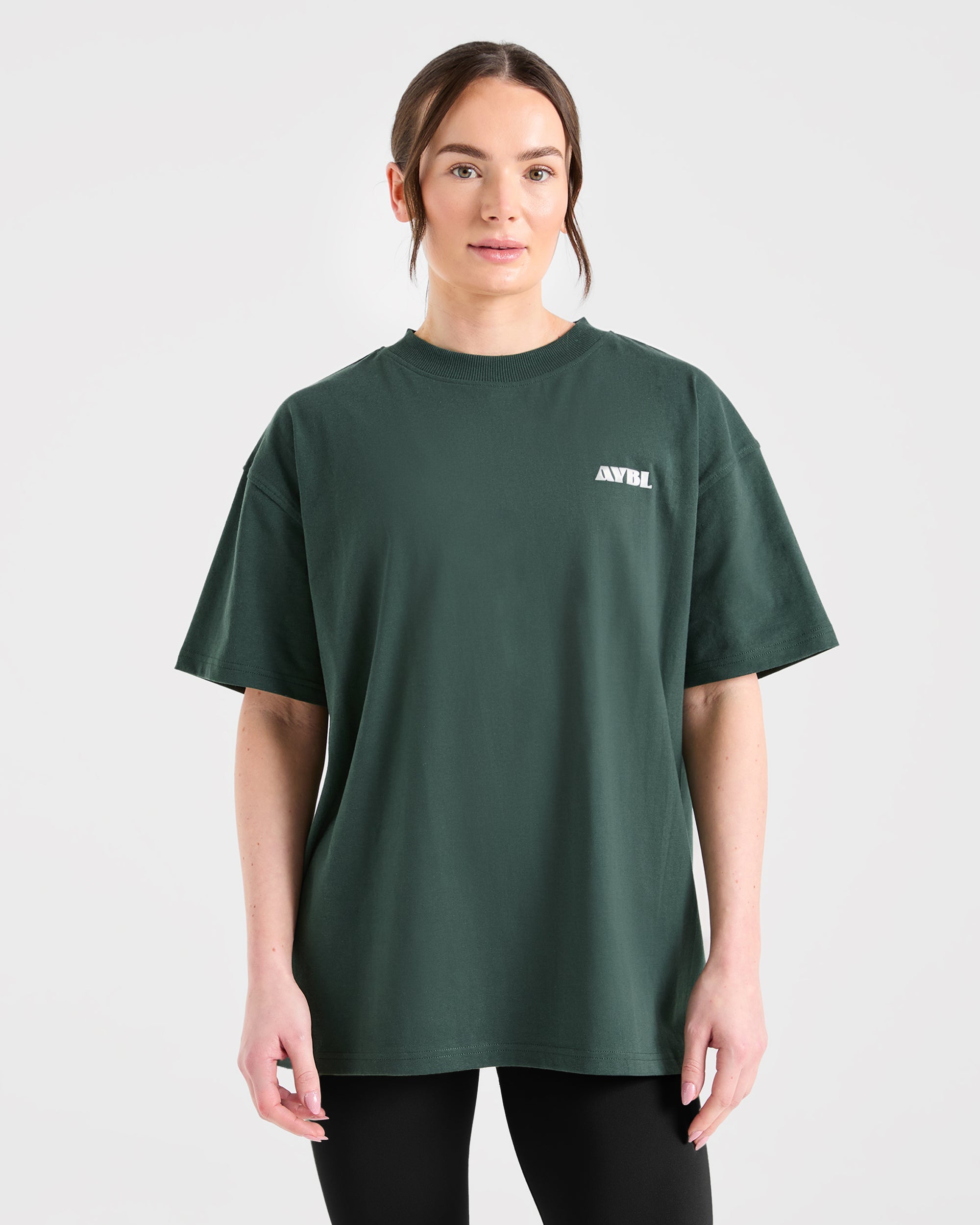 AYBL Sports Studio Oversized T Shirt - Forest Vert