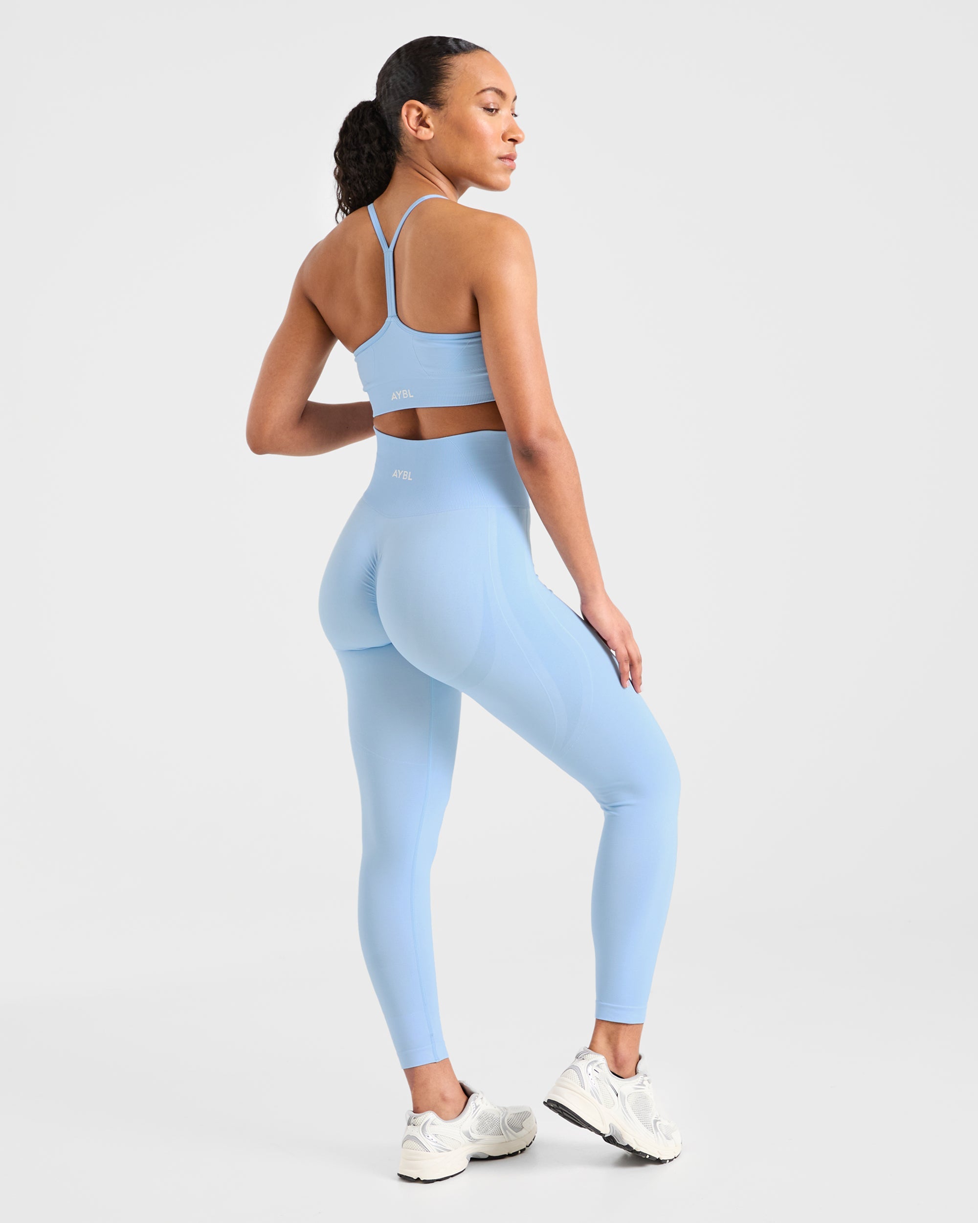Empower Seamless Leggings - Sky Bleu