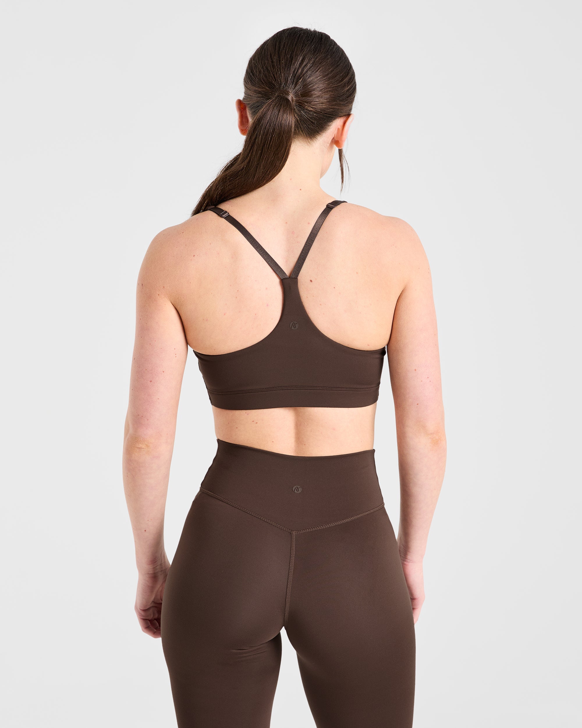 Staple Sports Bra - Marron