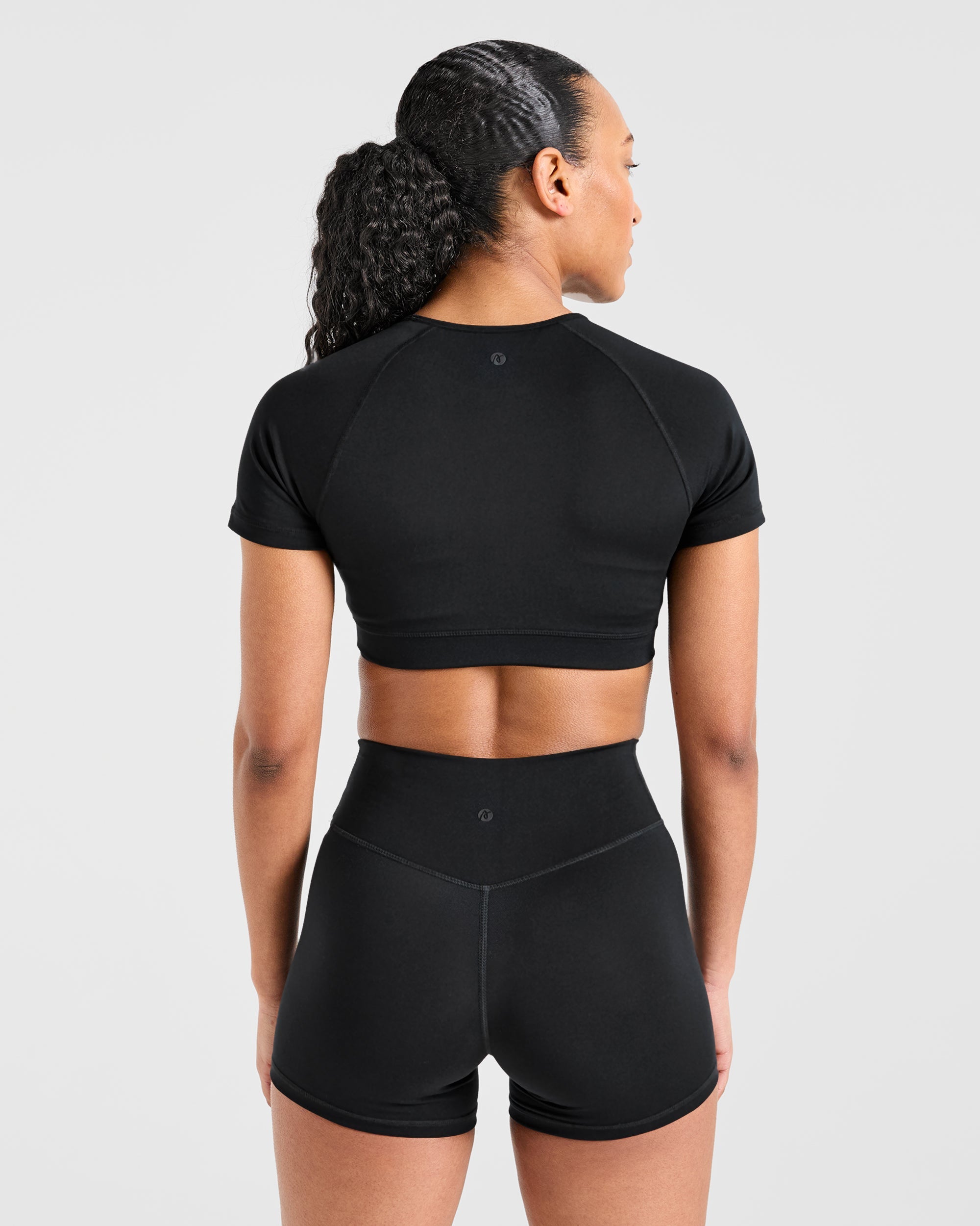 Staple Crop Top - Noir
