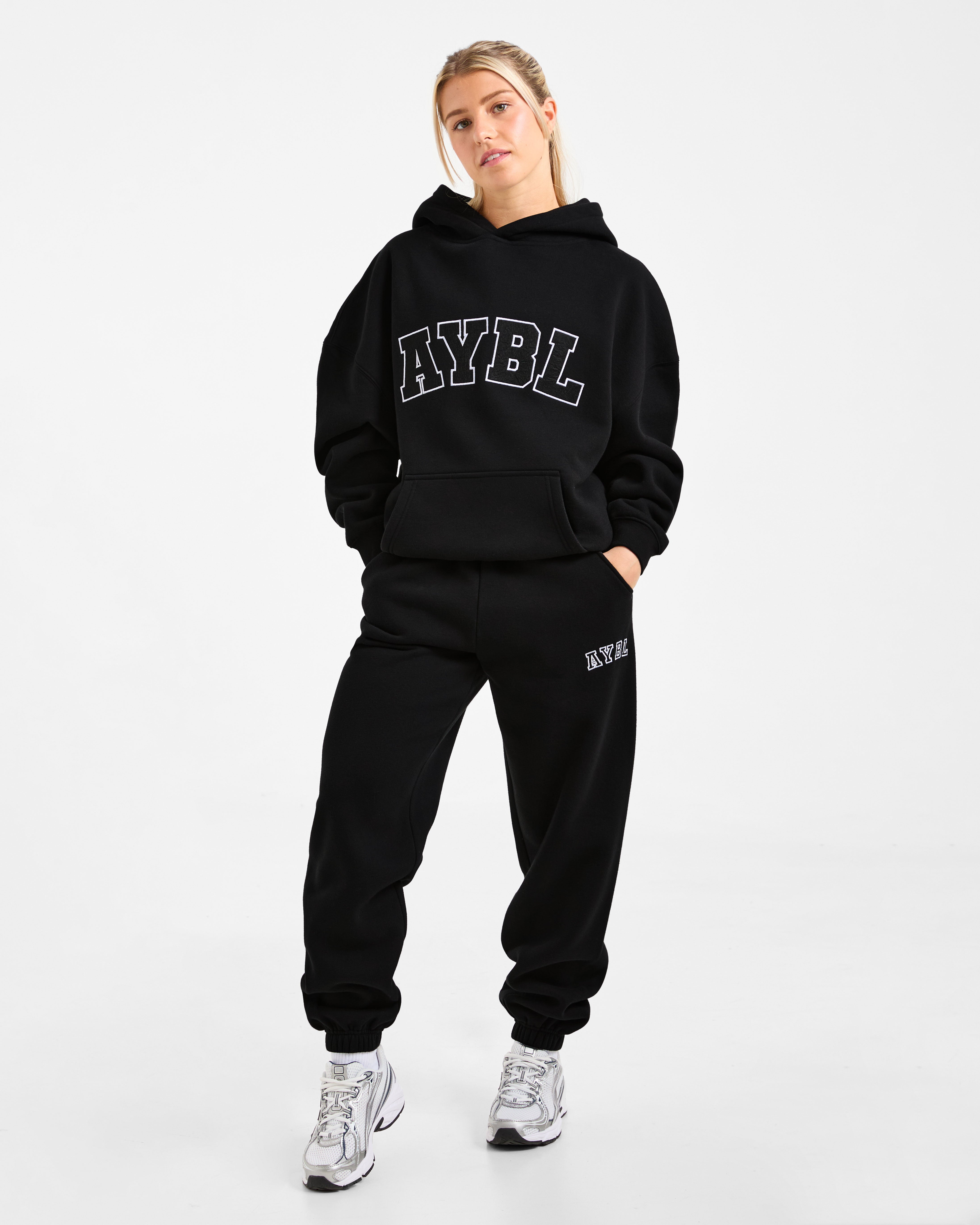 Varsity 2.0 Oversized Joggers - Noir
