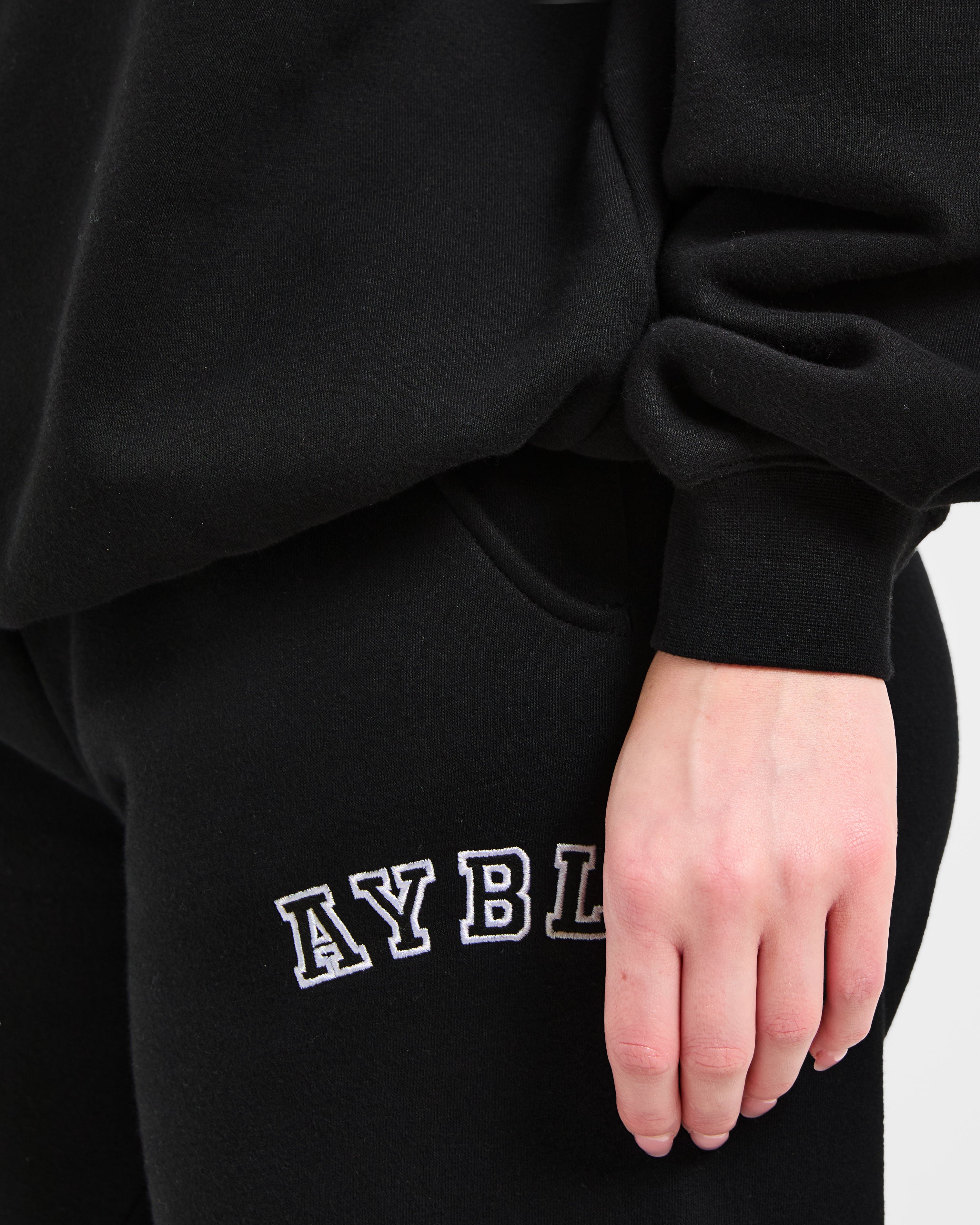 Varsity 2.0 Oversized Sweatshirt - Noir