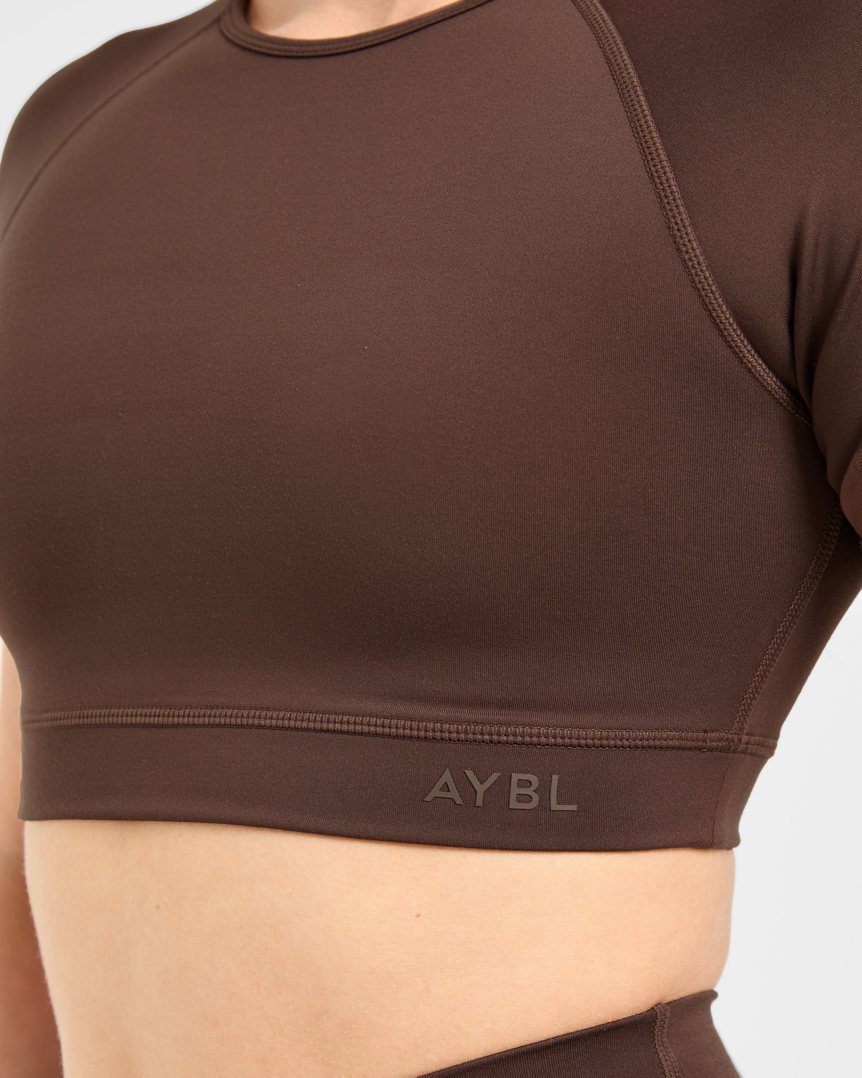Staple Crop Top - Marron