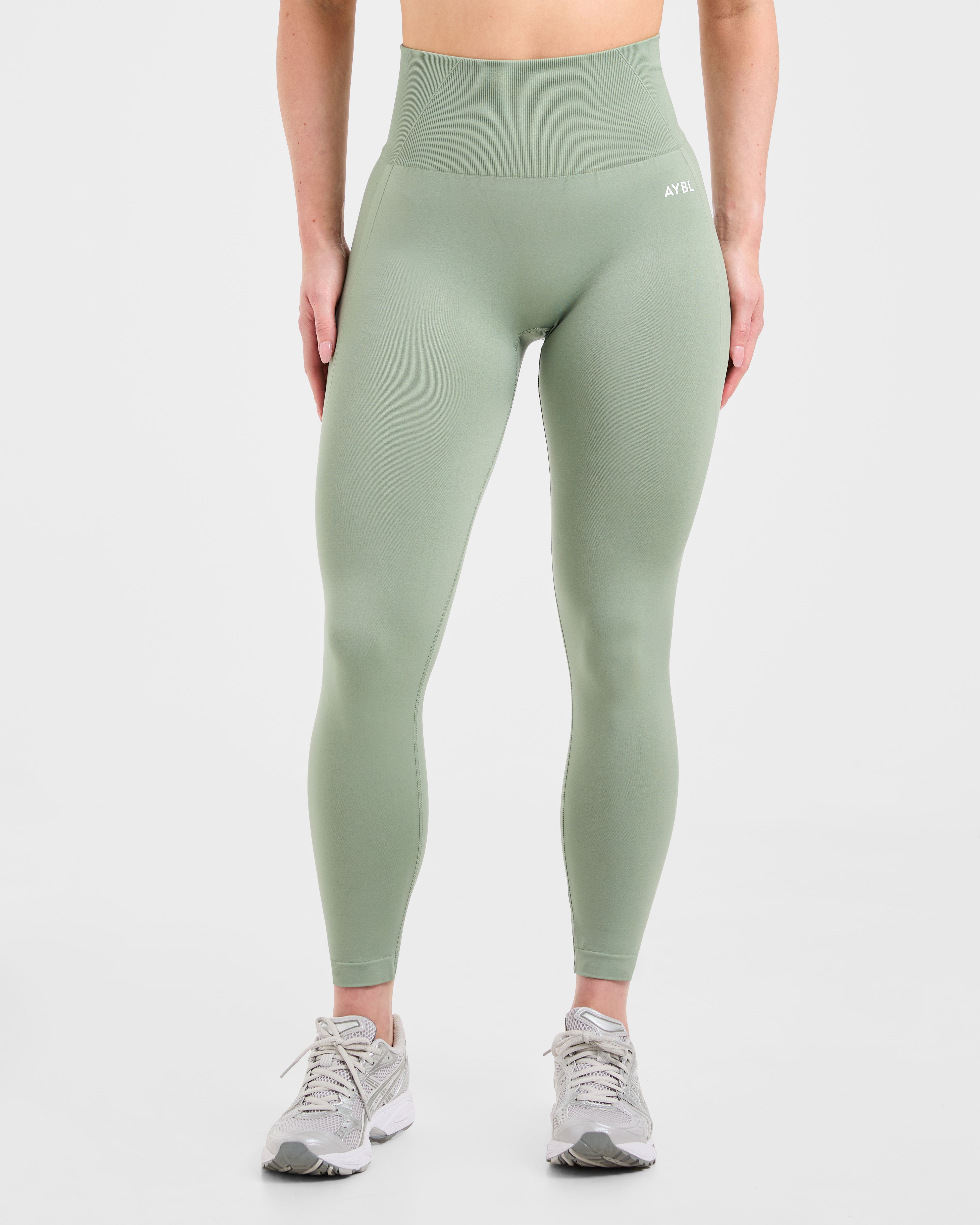 Empower Seamless Leggings - Grove Vert
