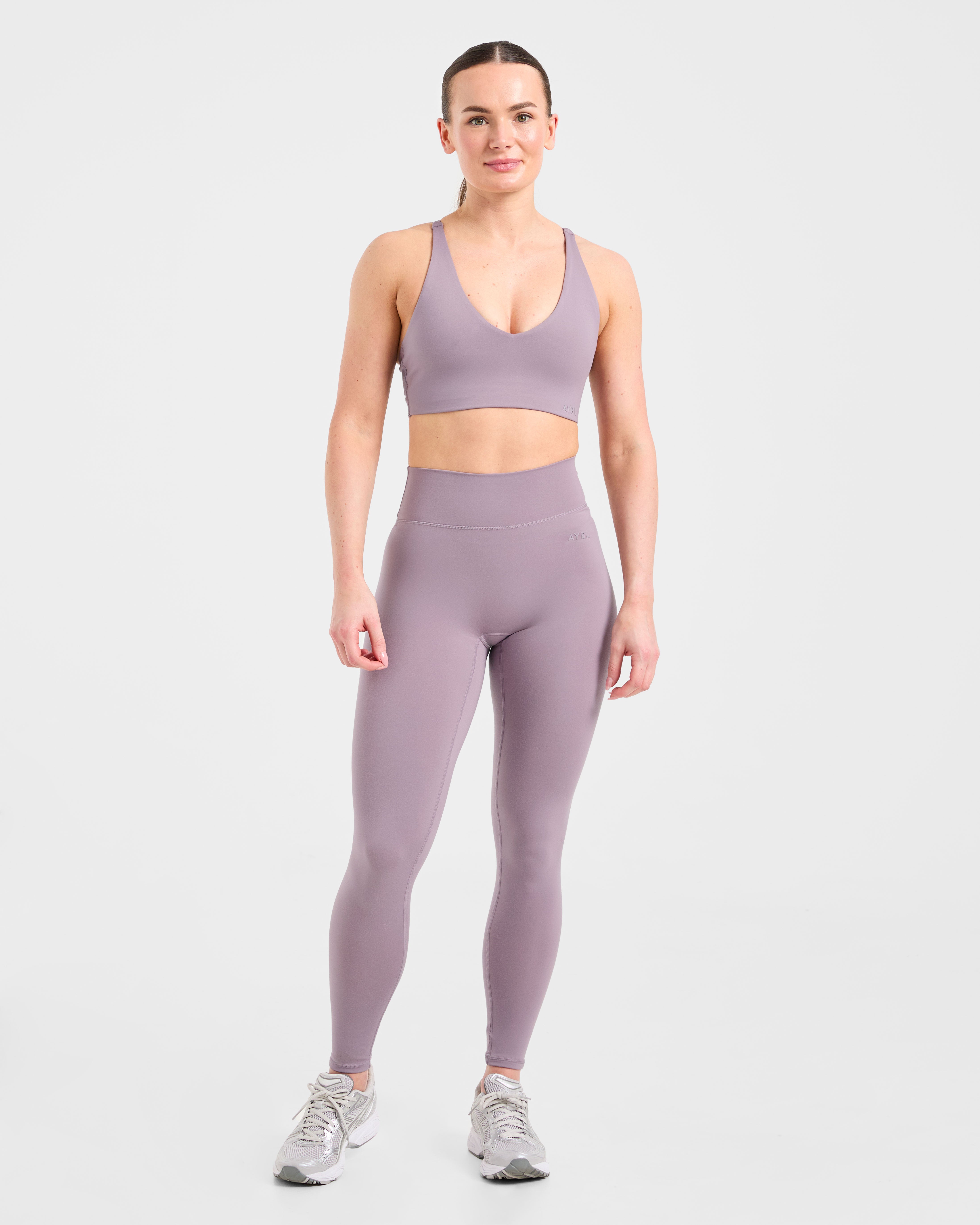 Staple Sports Bra - Mauve Violet