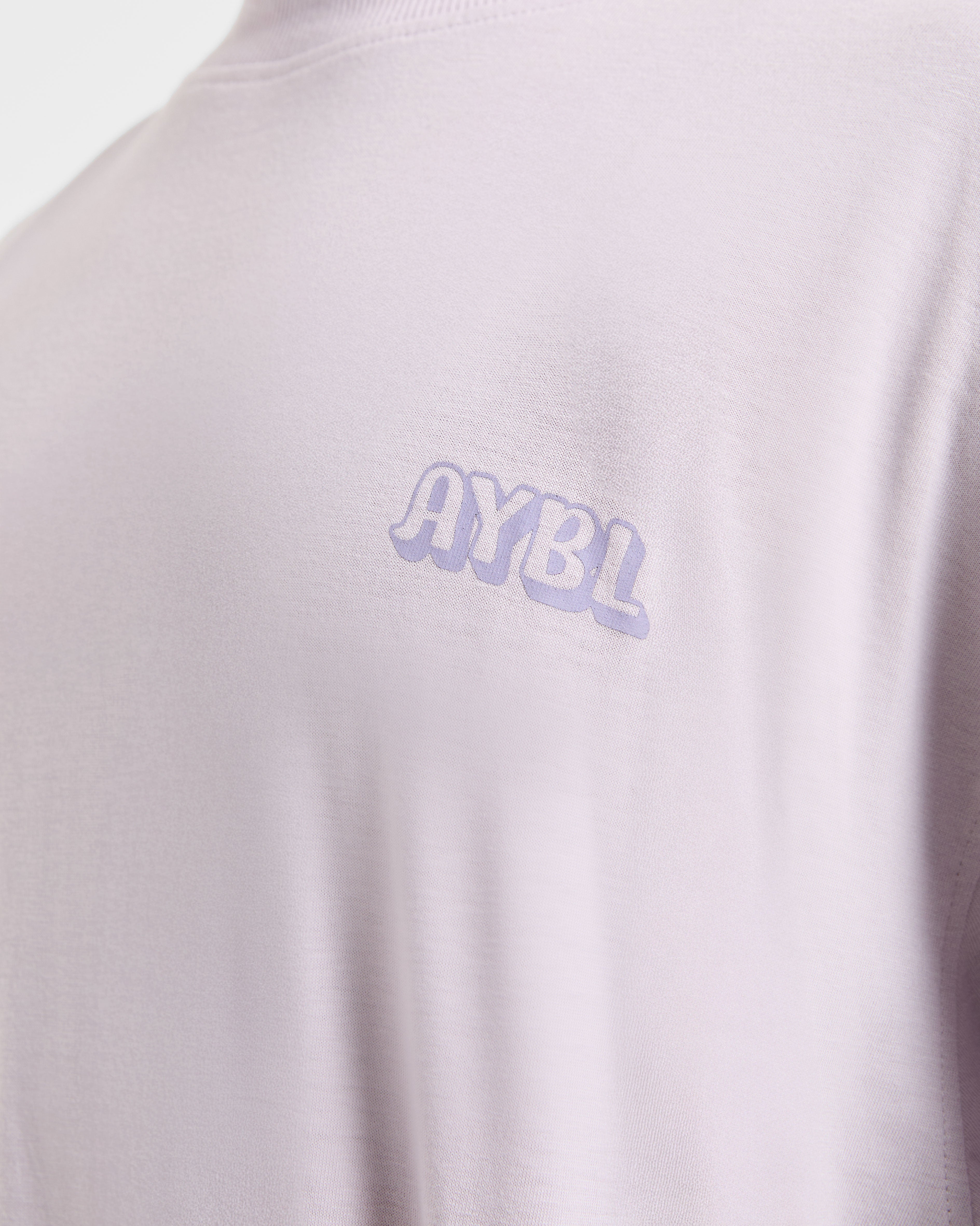 Gym Girl Era Oversized T Shirt - Violet