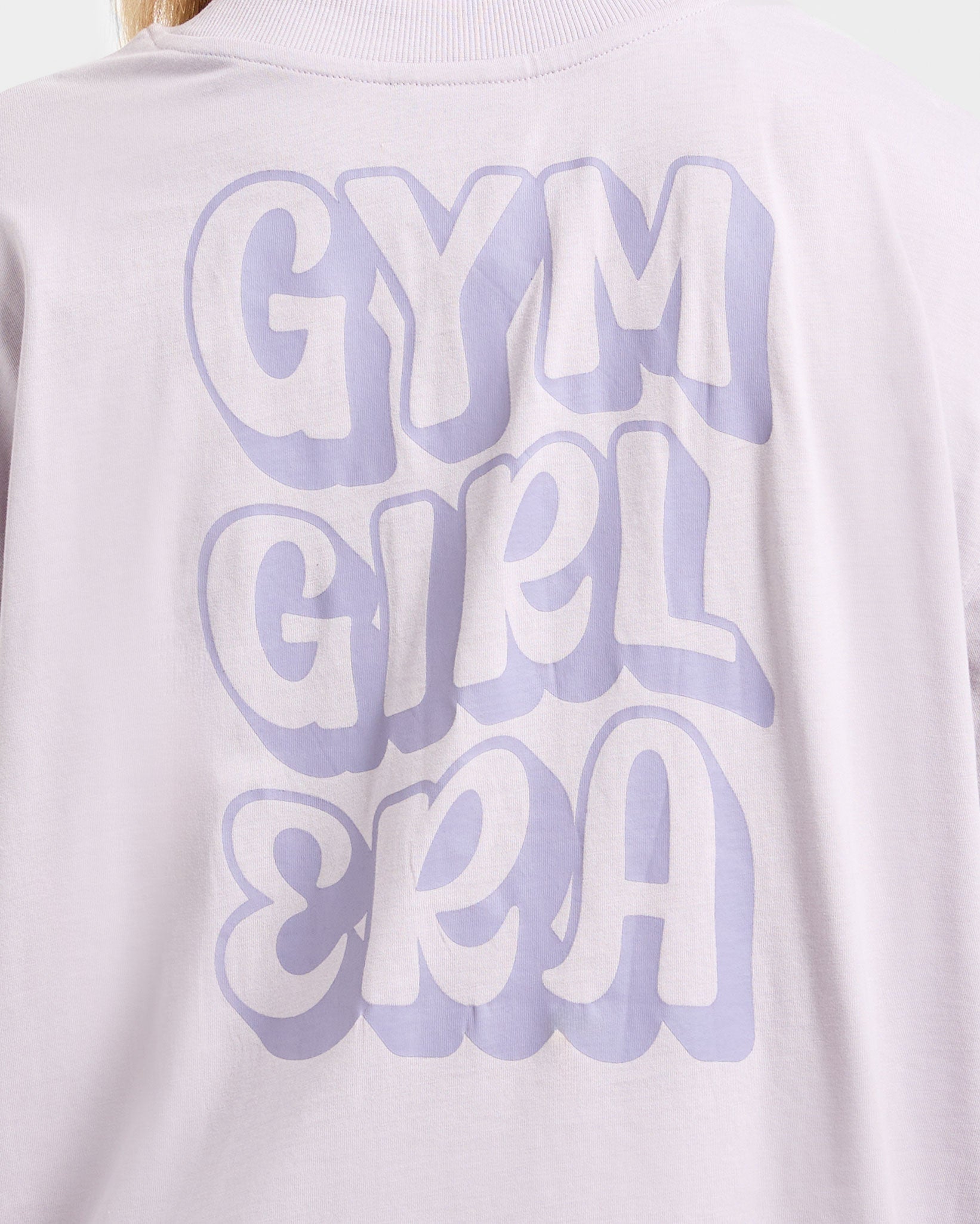 Gym Girl Era Oversized T Shirt - Violet