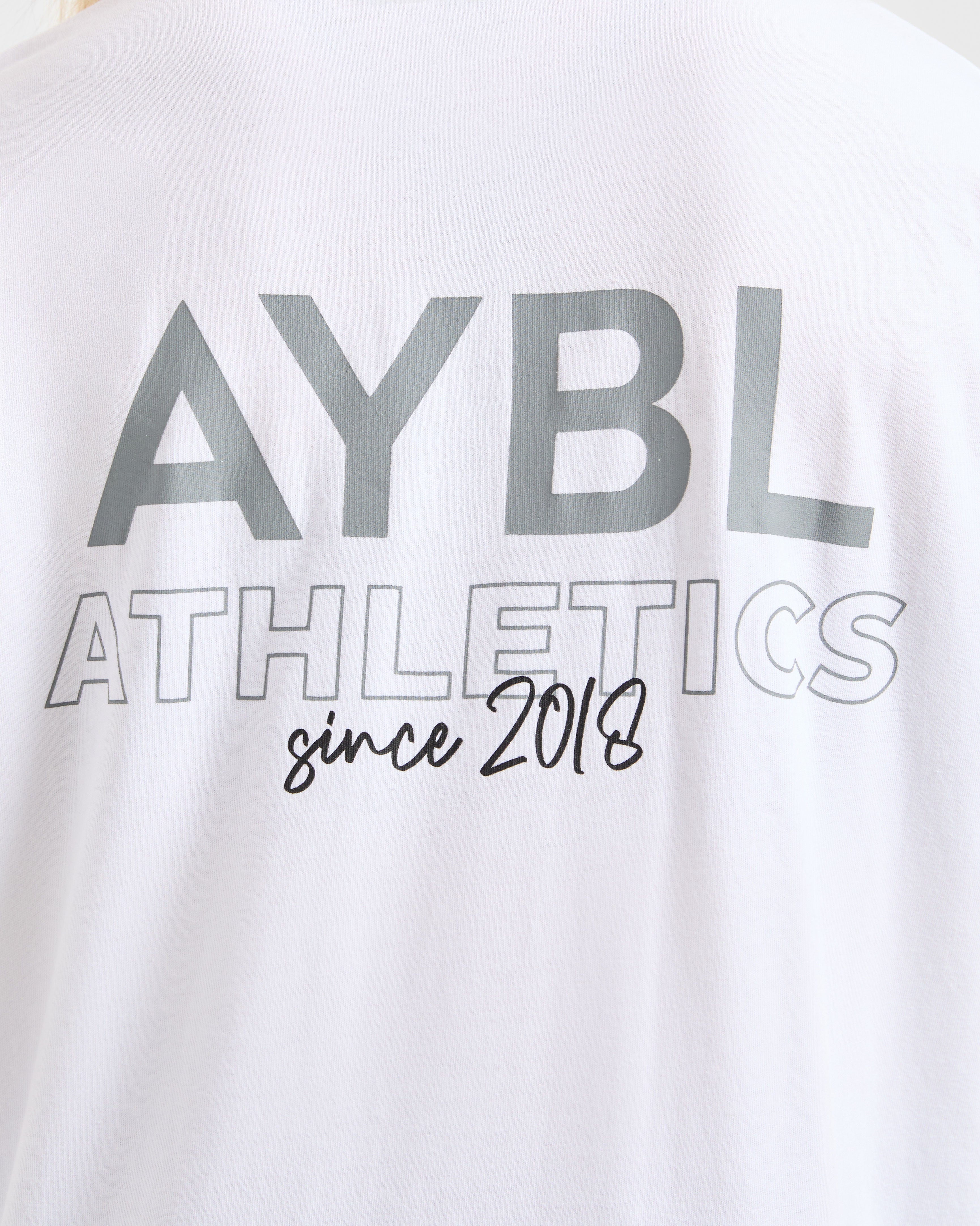 AYBL Athletics Oversized T Shirt - Blanc