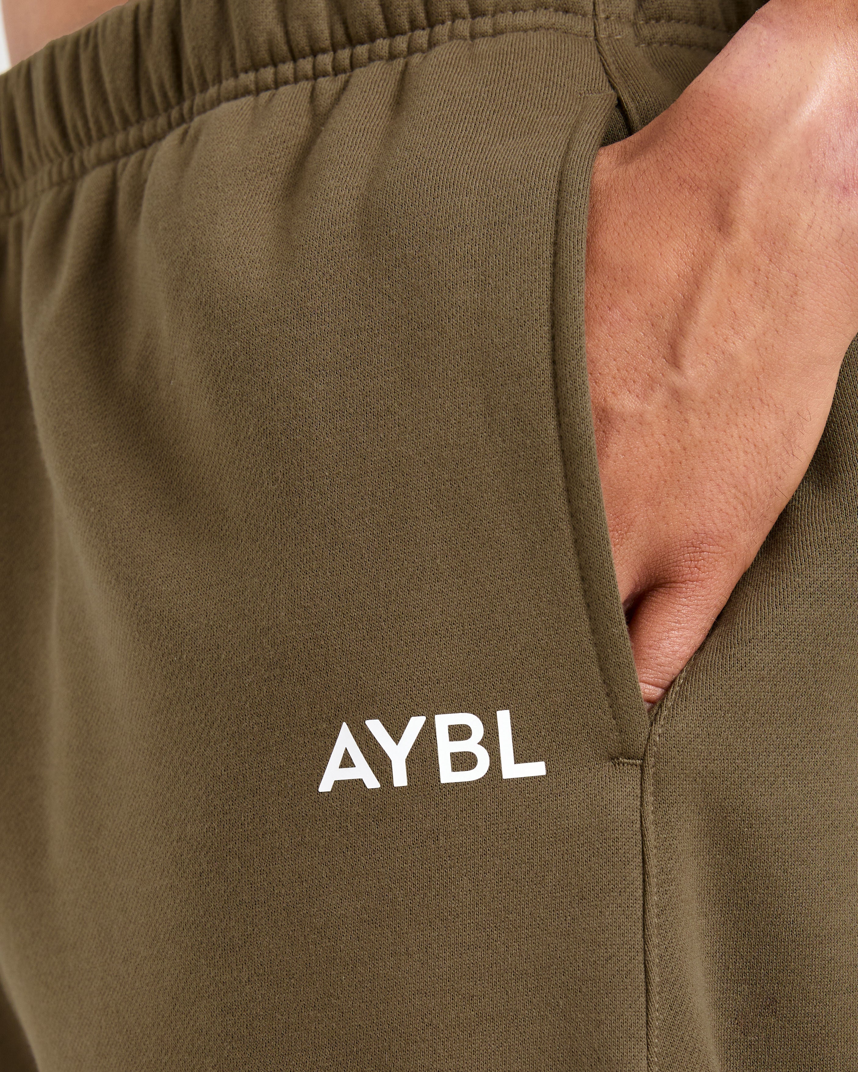 Essential Oversized Joggers- Olive Vert
