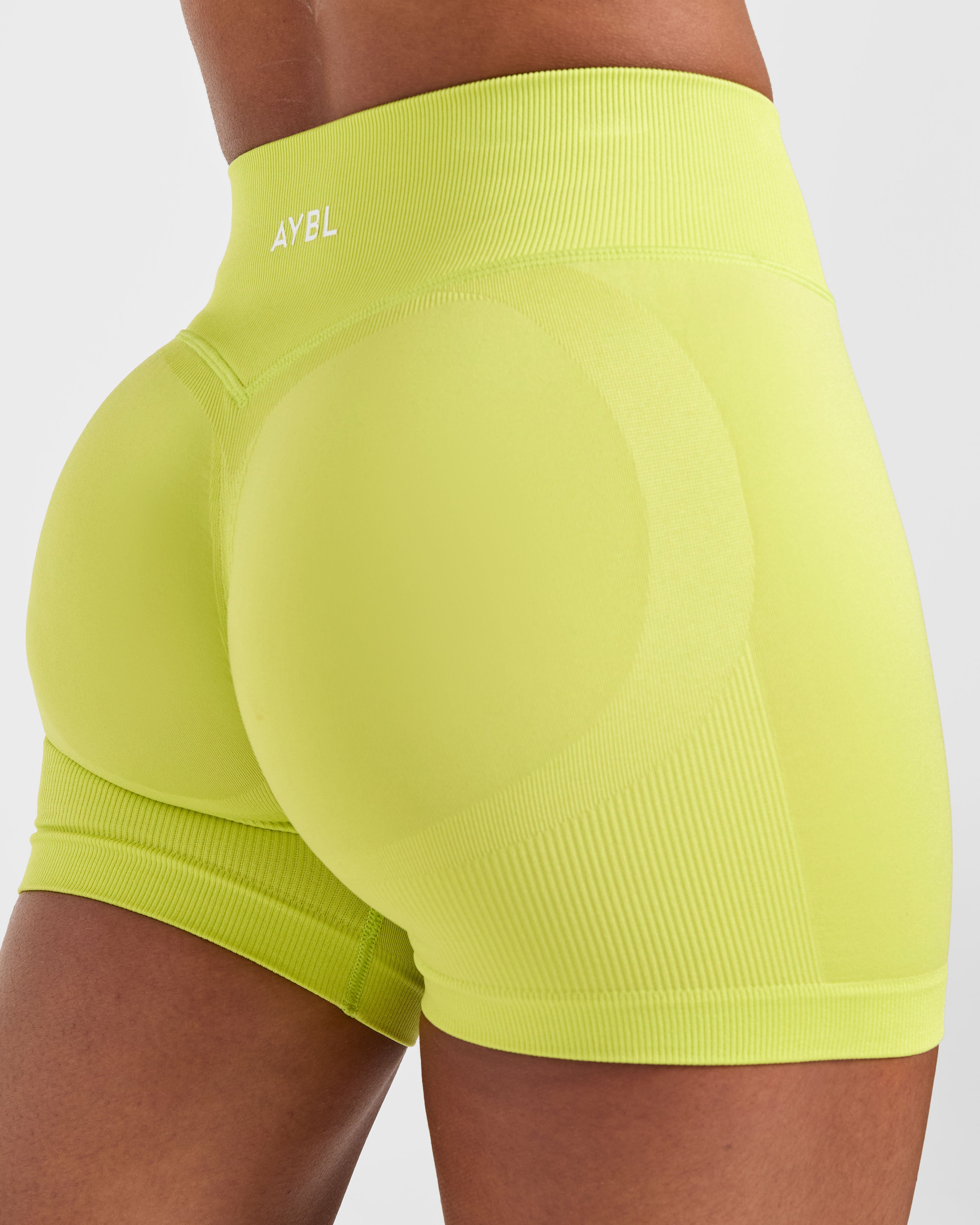 Adapt Seamless Shorts - Lime Vert