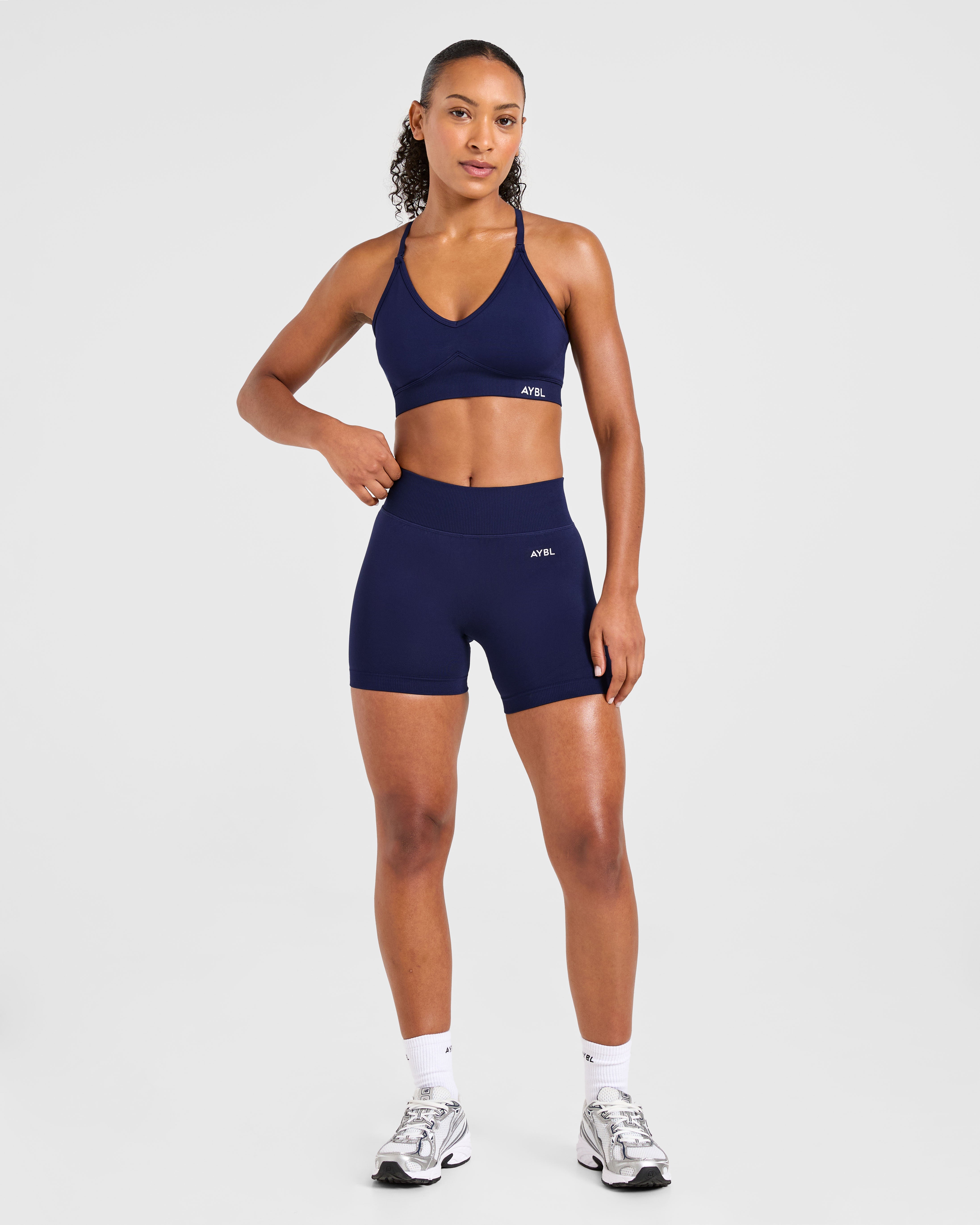 Adapt Seamless Sports Bra - Deep Navy