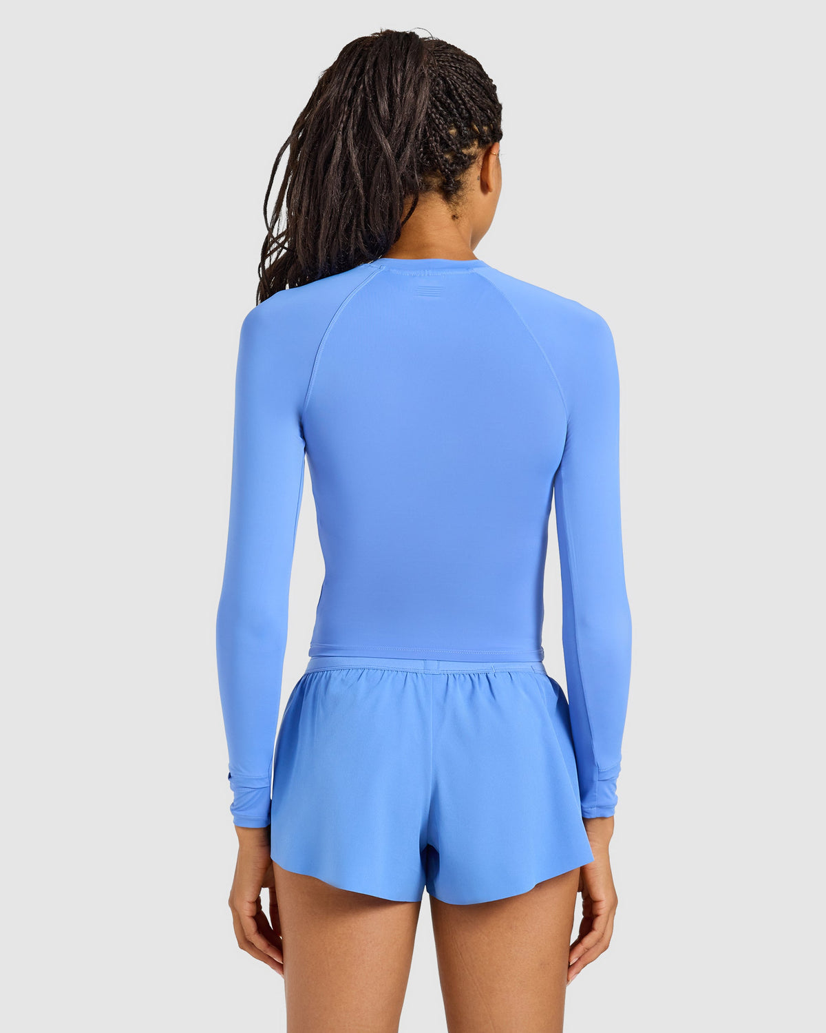 Run Long Sleeve Base Layer - Cornflower Bleu