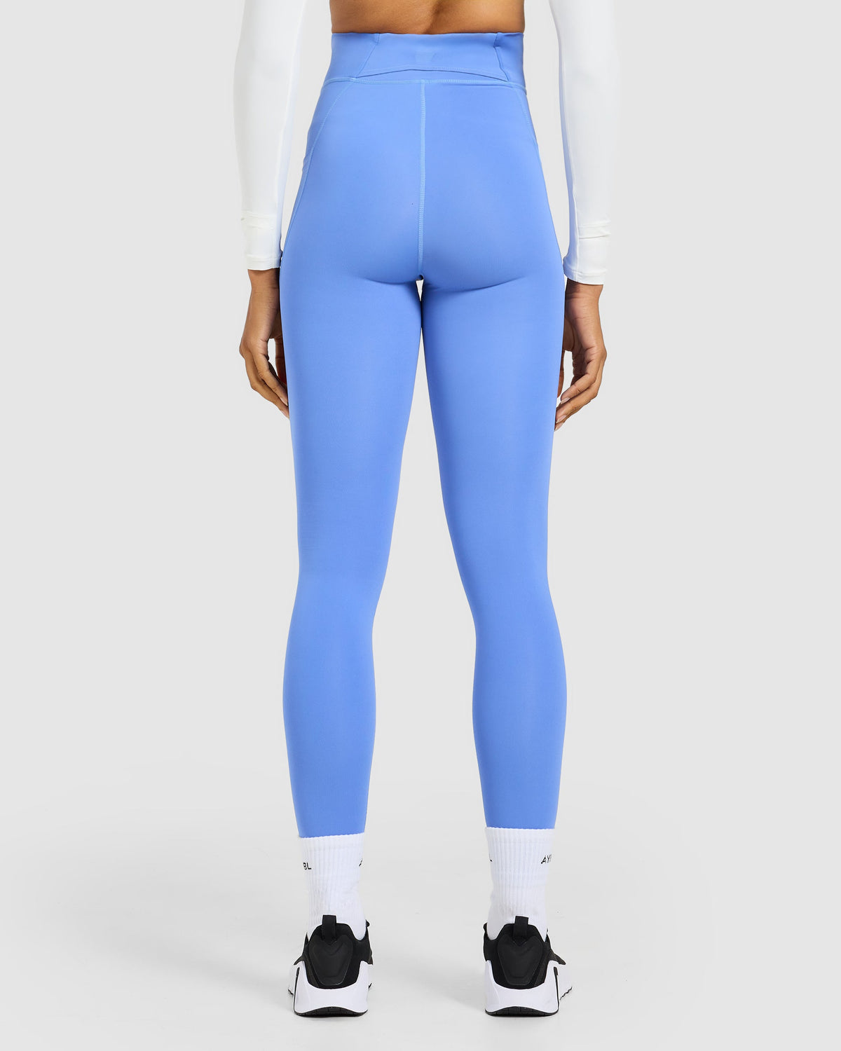 Run Pocket Leggings - Cornflower Bleu