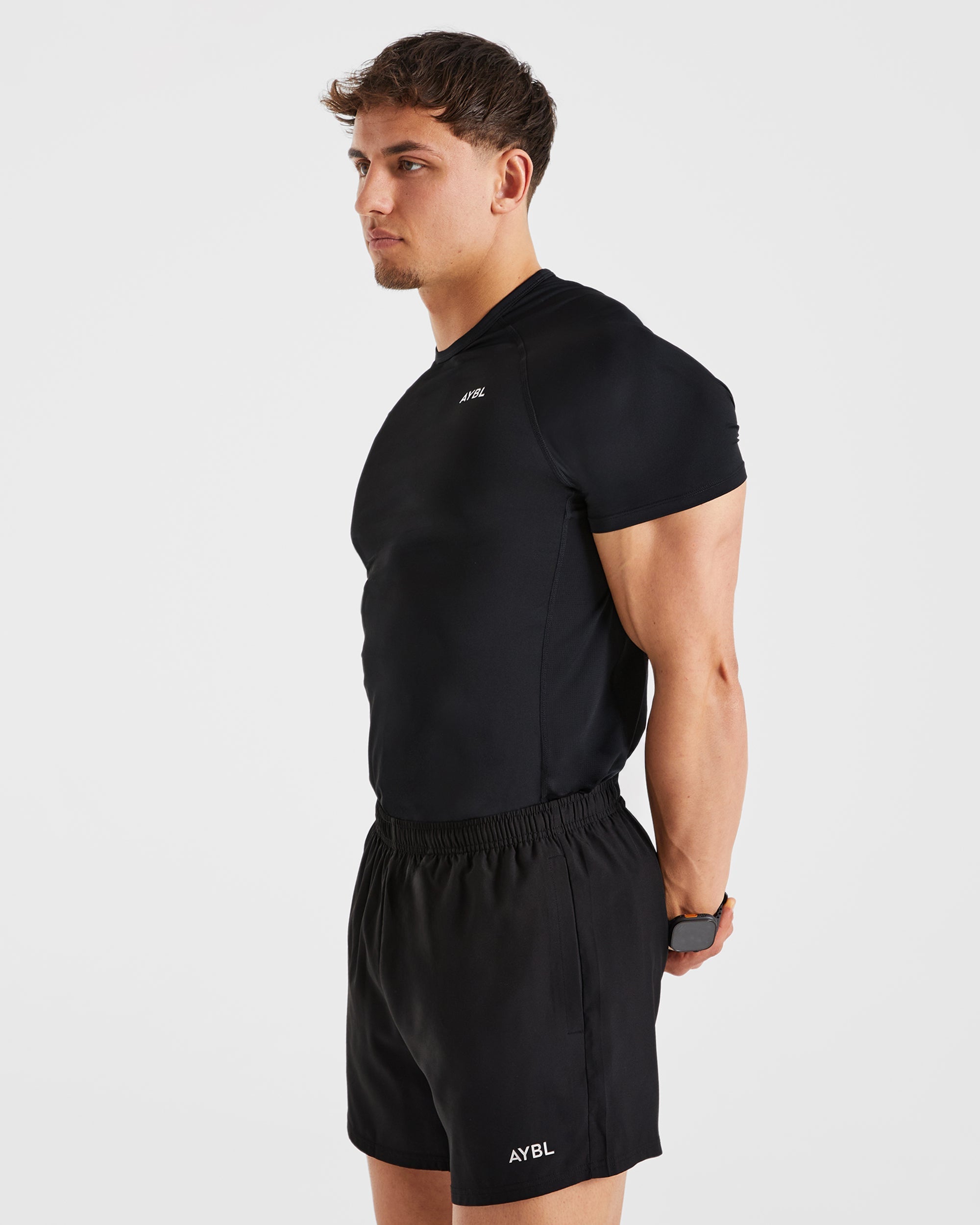 Compression Relaxed T Shirt - Noir