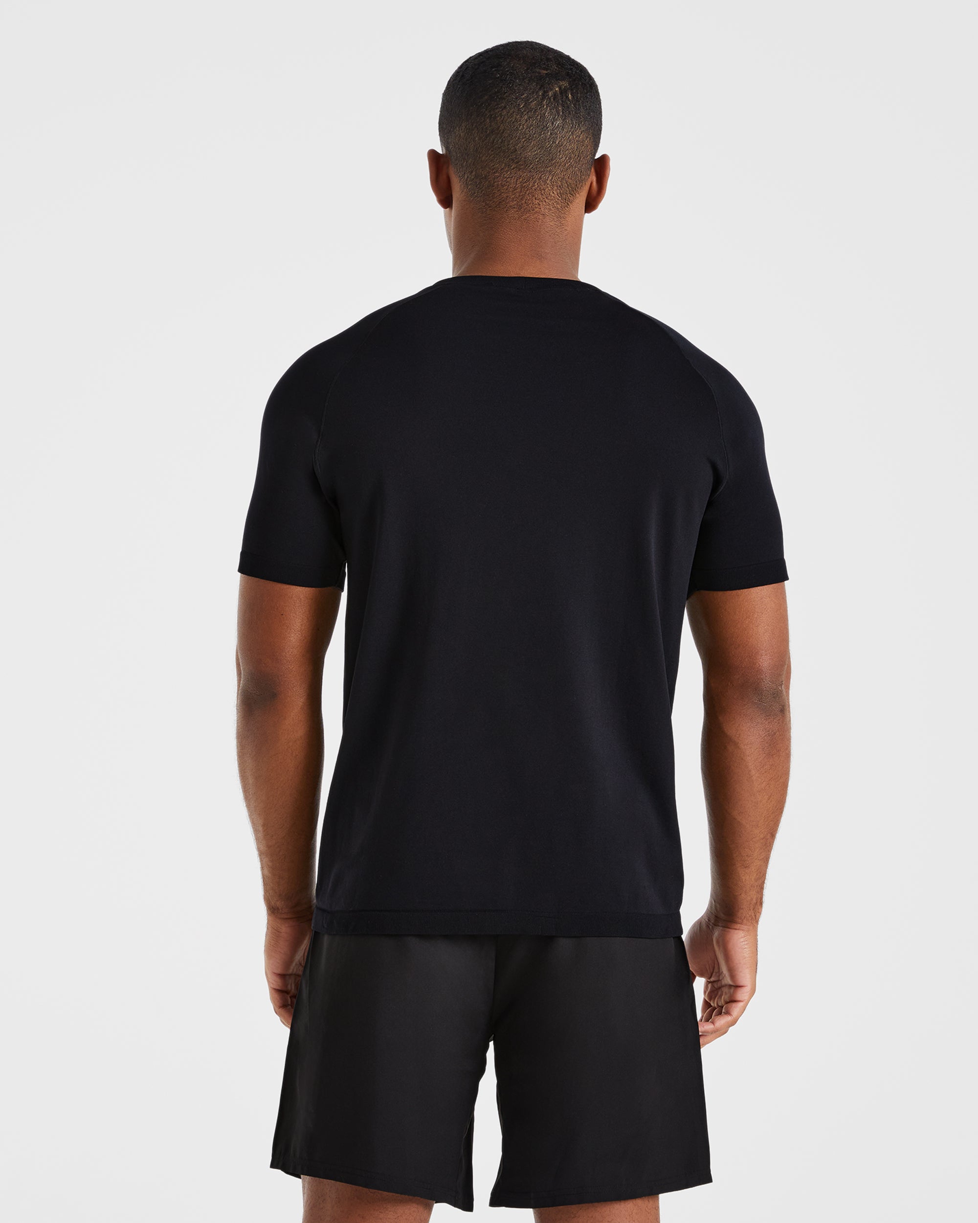 Ascend Seamless T Shirt - Noir