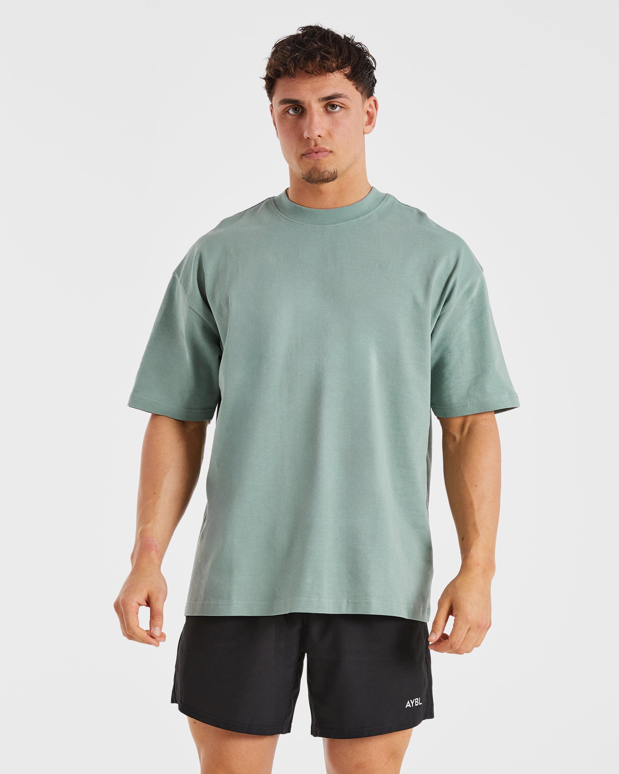 Essential Oversized T Shirt - Slate Vert