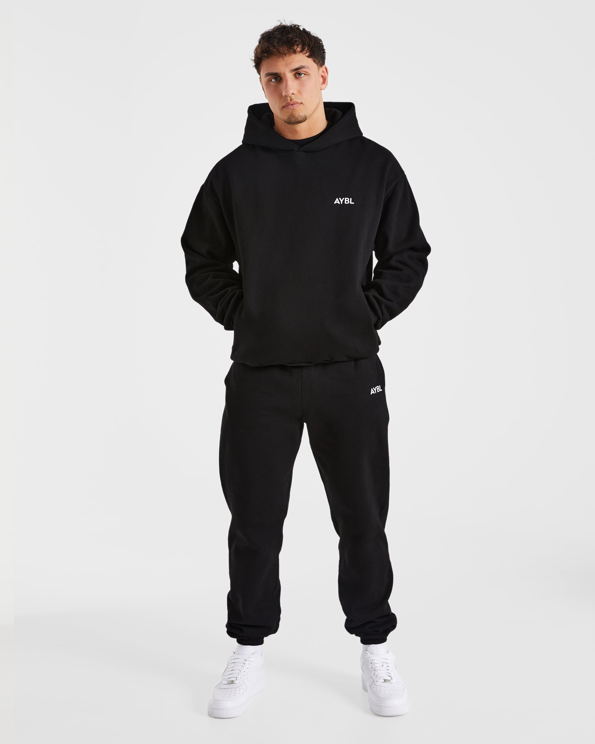 Essential Oversized Hoodie - Noir
