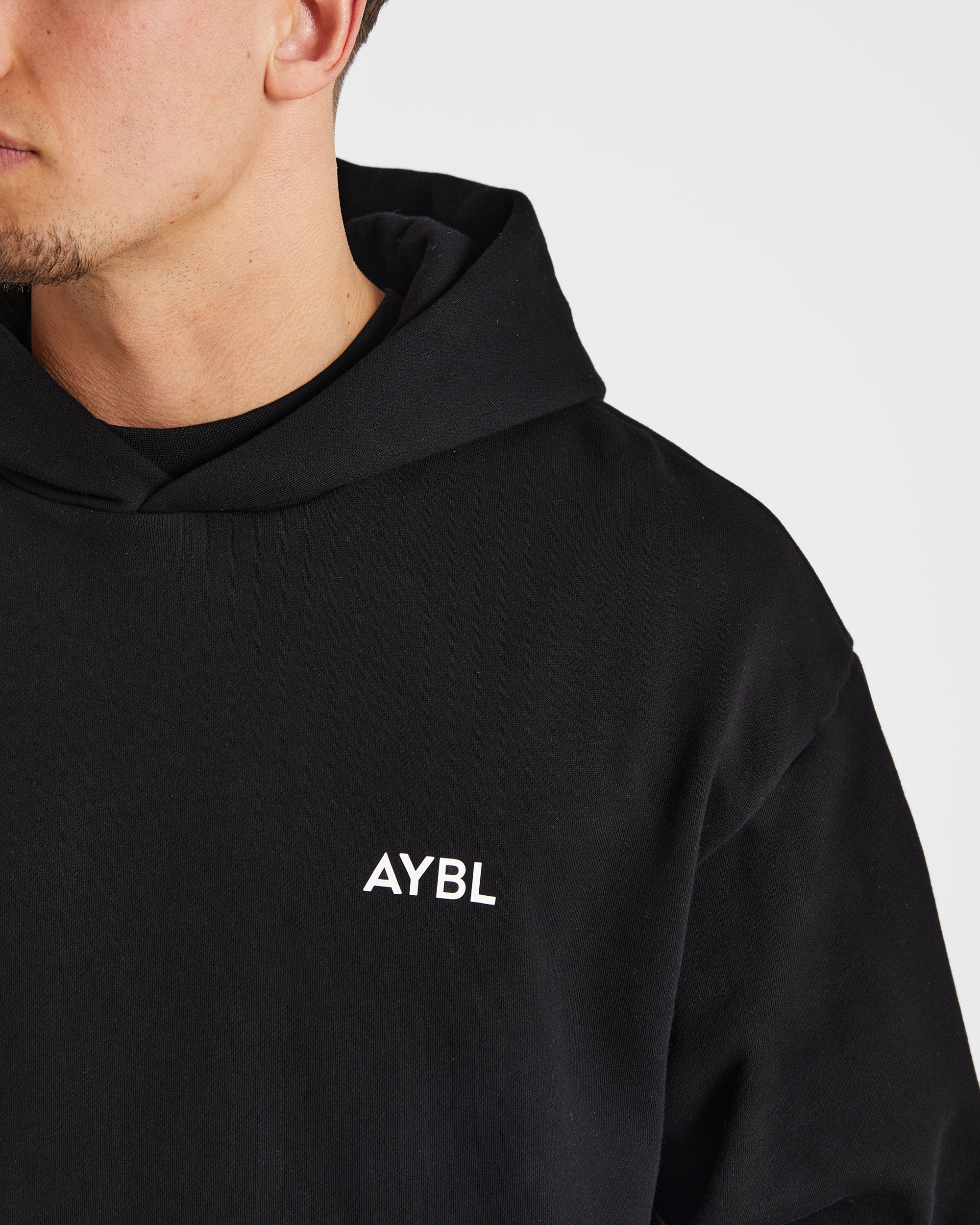 Essential Oversized Hoodie - Noir