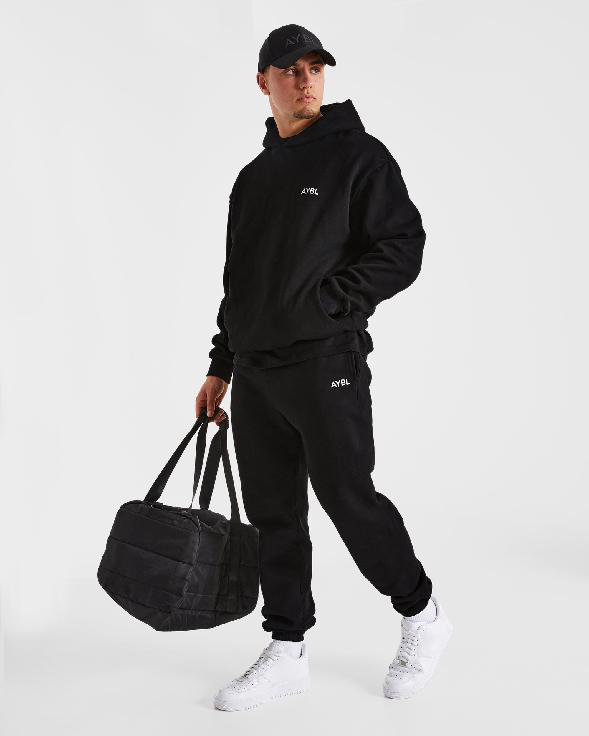 Essential Oversized Hoodie - Noir