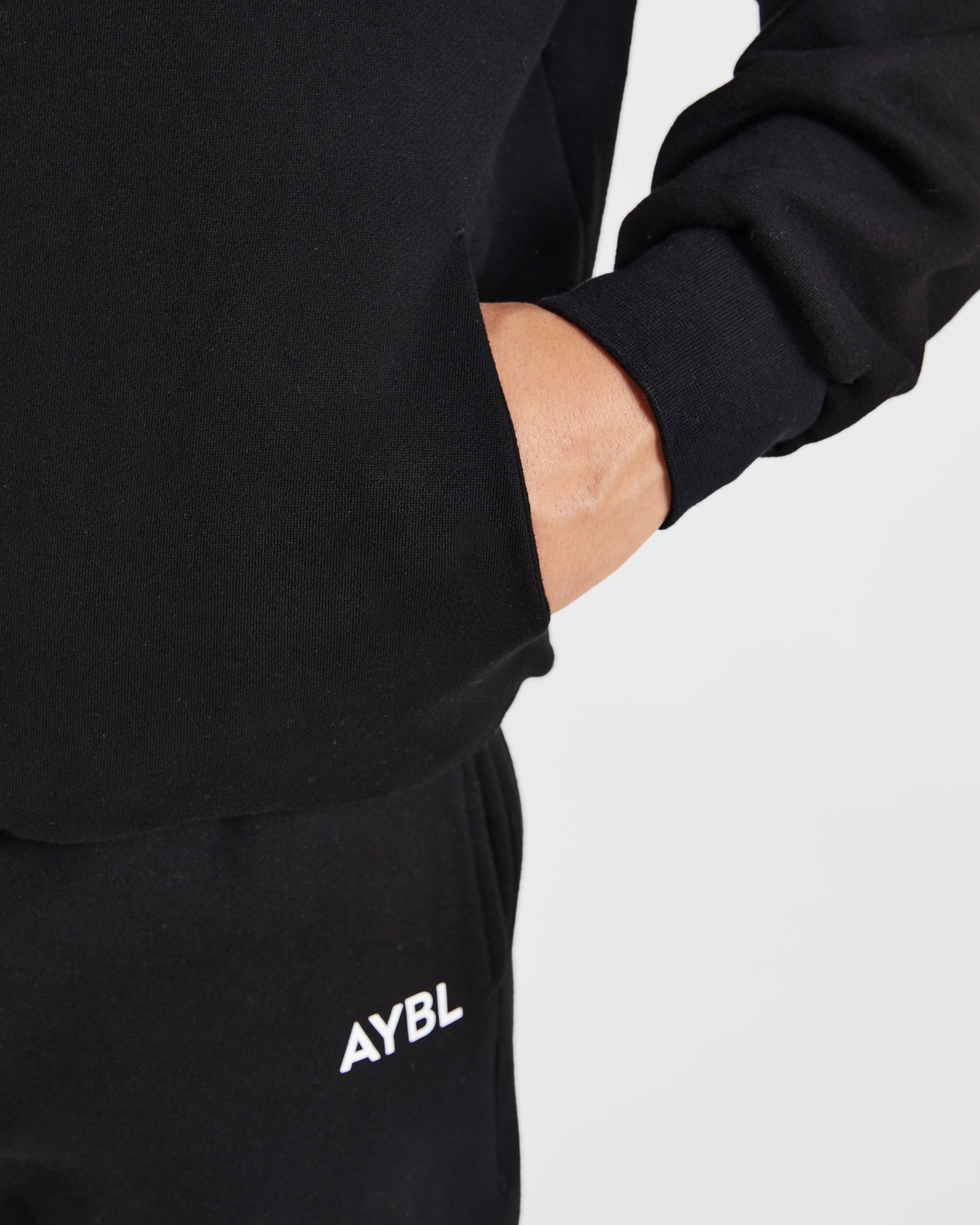 Essential Oversized Hoodie - Noir