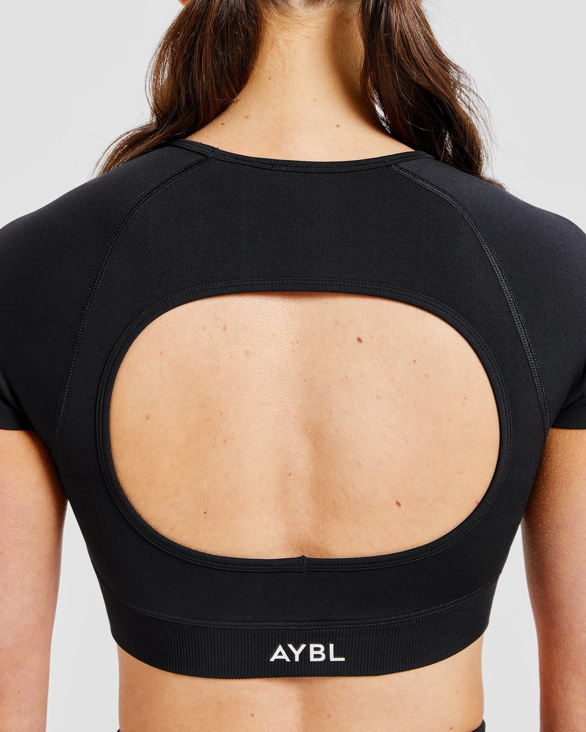 Adapt Seamless Crop Top - Noir