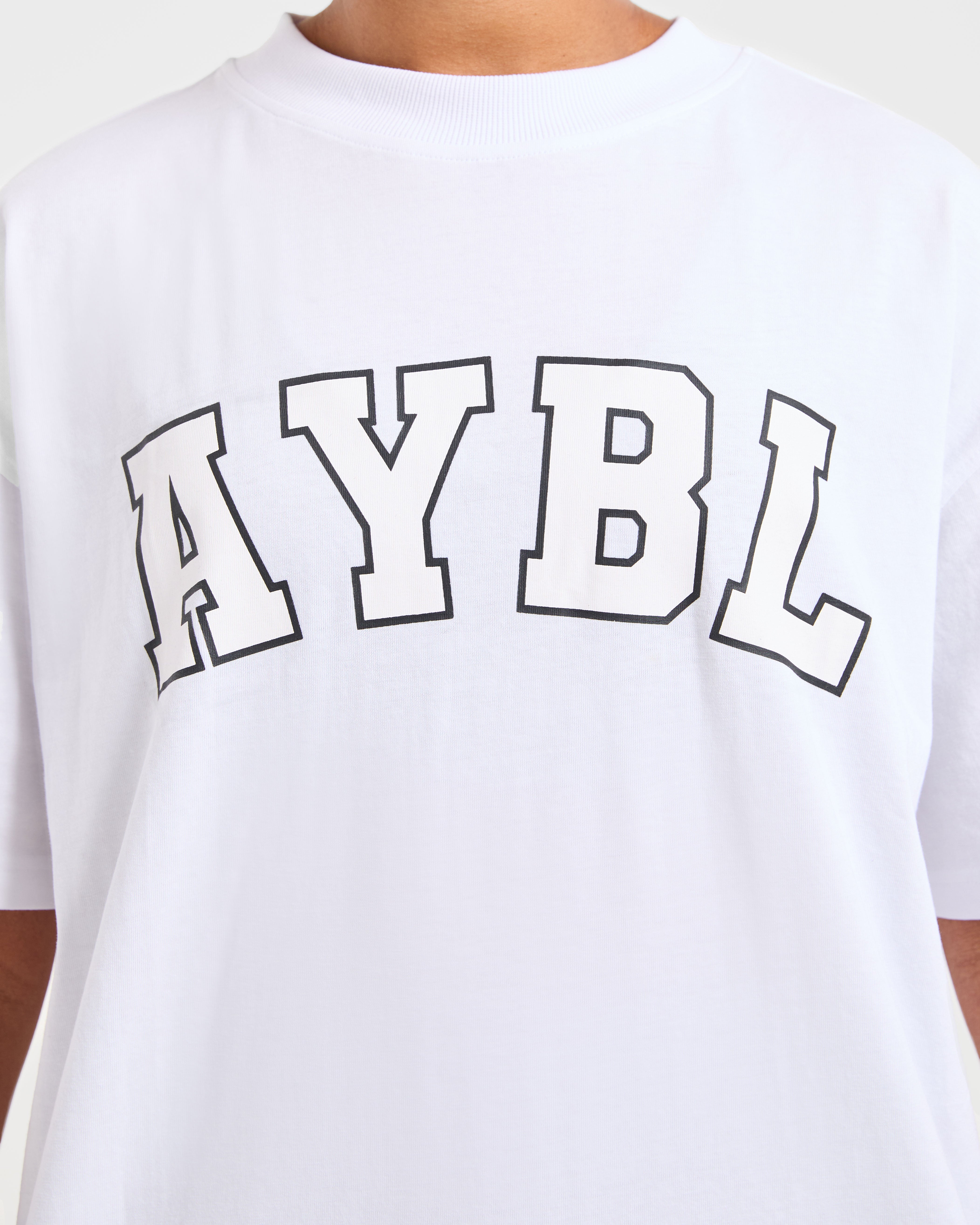 Varsity 2.0 Oversized T Shirt - Blanc