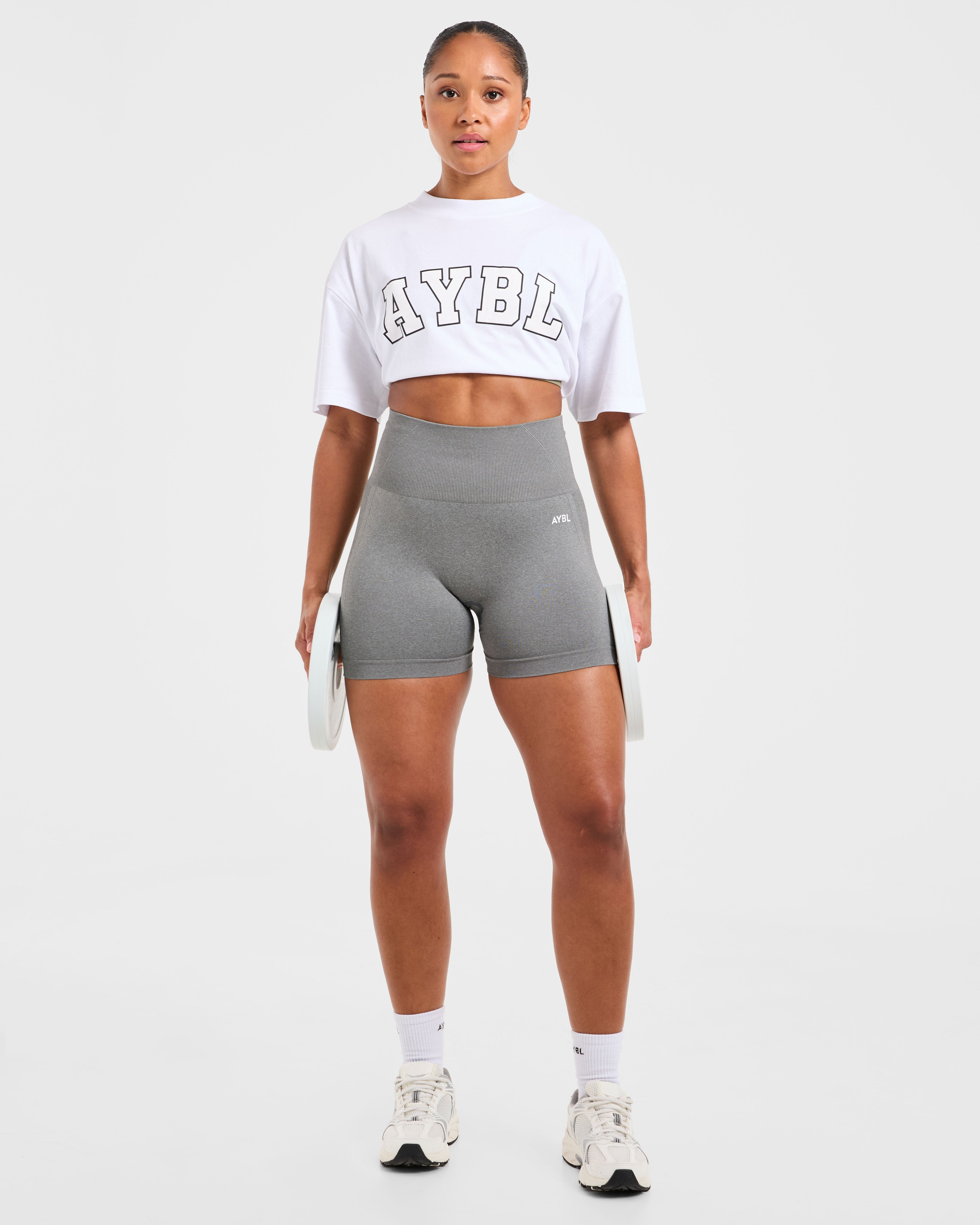 Varsity 2.0 Oversized T Shirt - Blanc