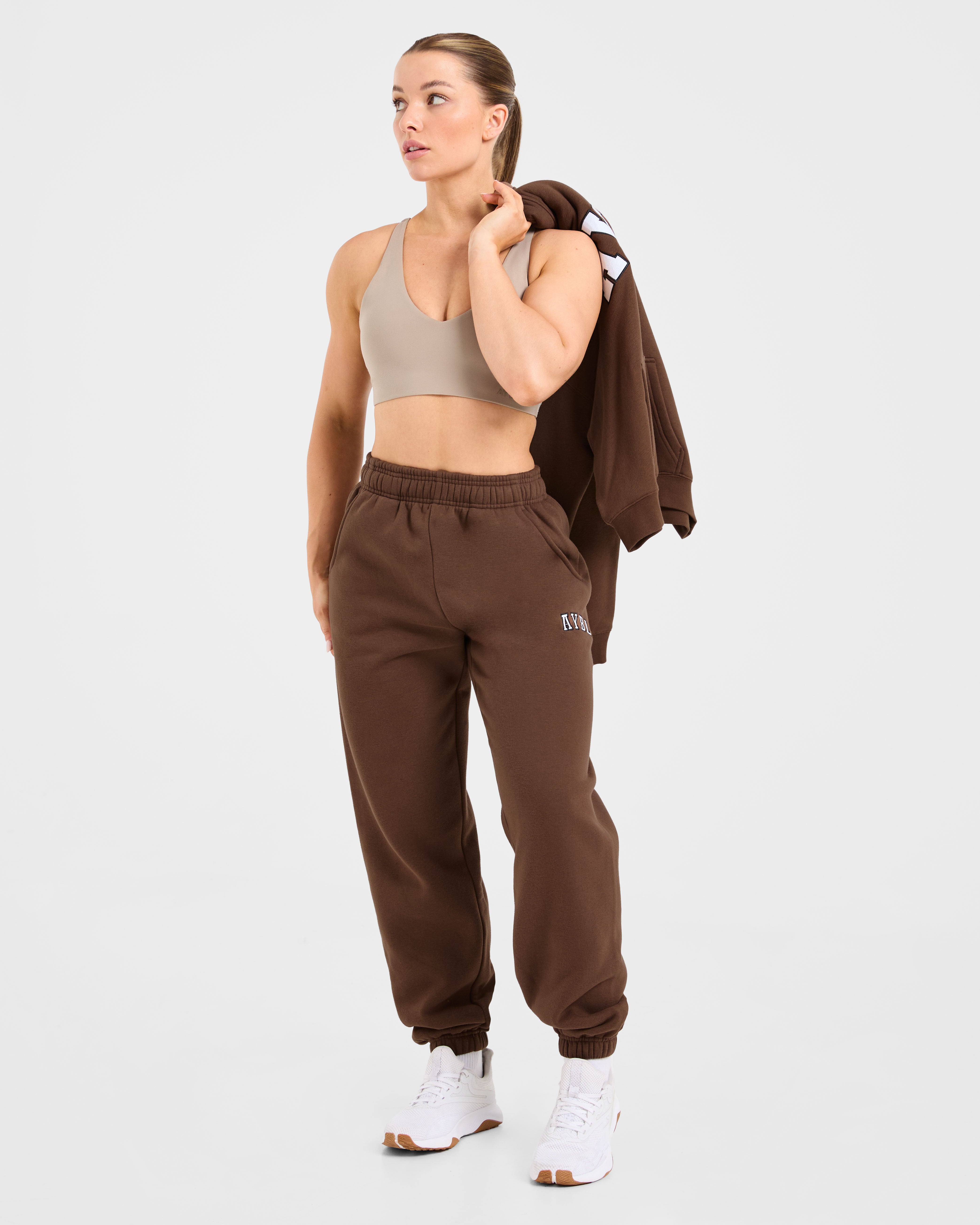 Varsity 2.0 Oversized Joggers - Marron