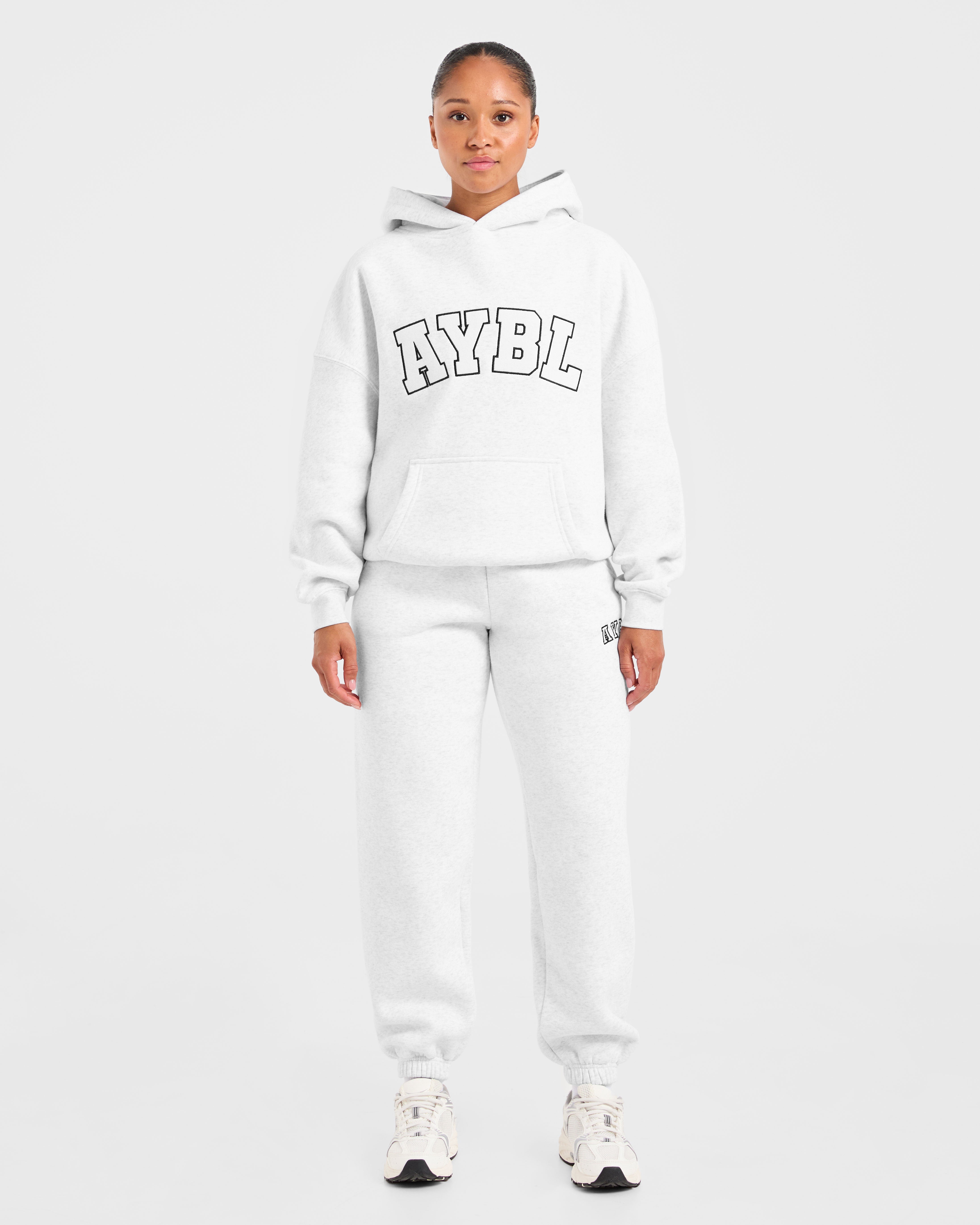 Varsity 2.0 Oversized Joggers - Heather Gris