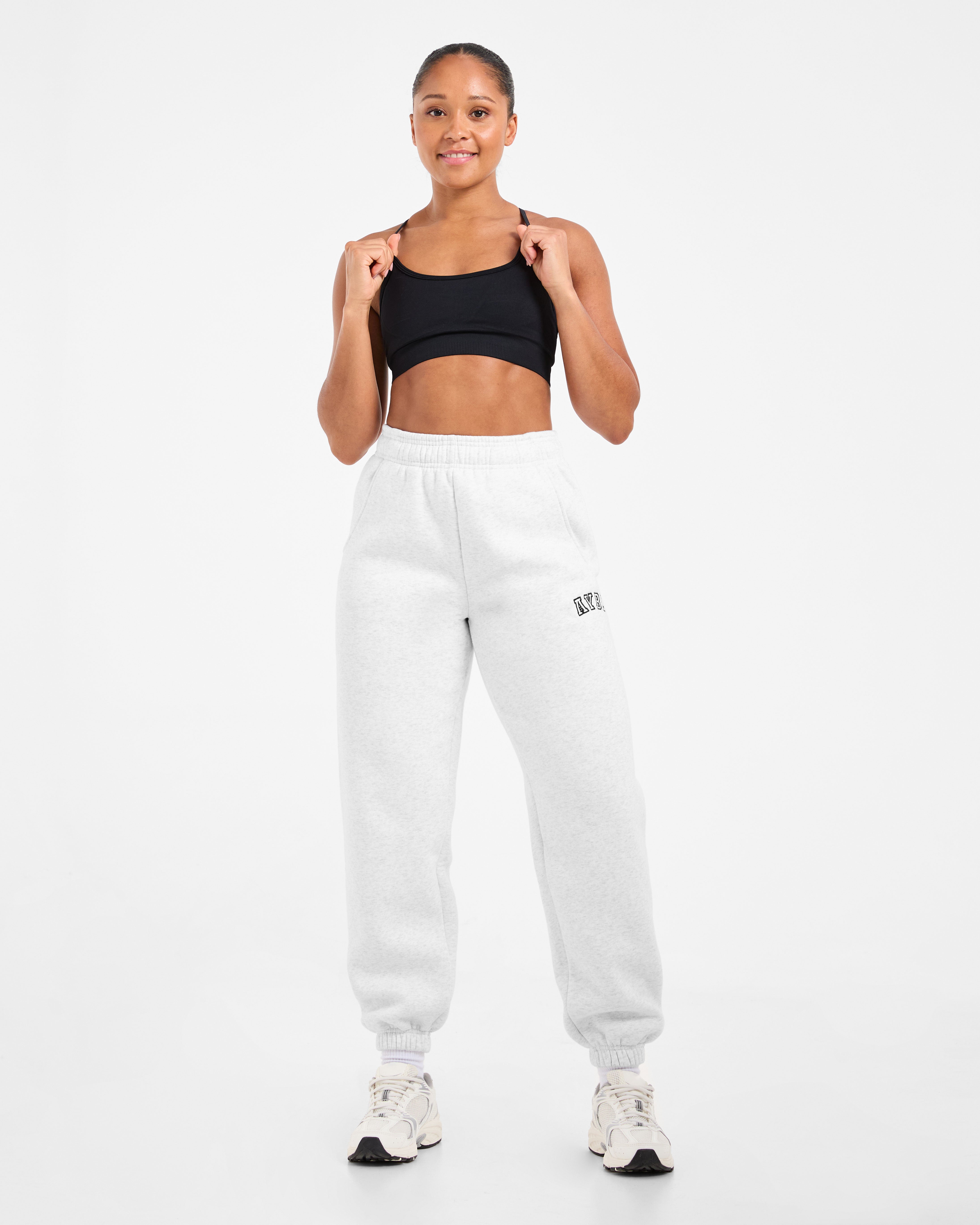 Varsity 2.0 Oversized Joggers - Heather Gris